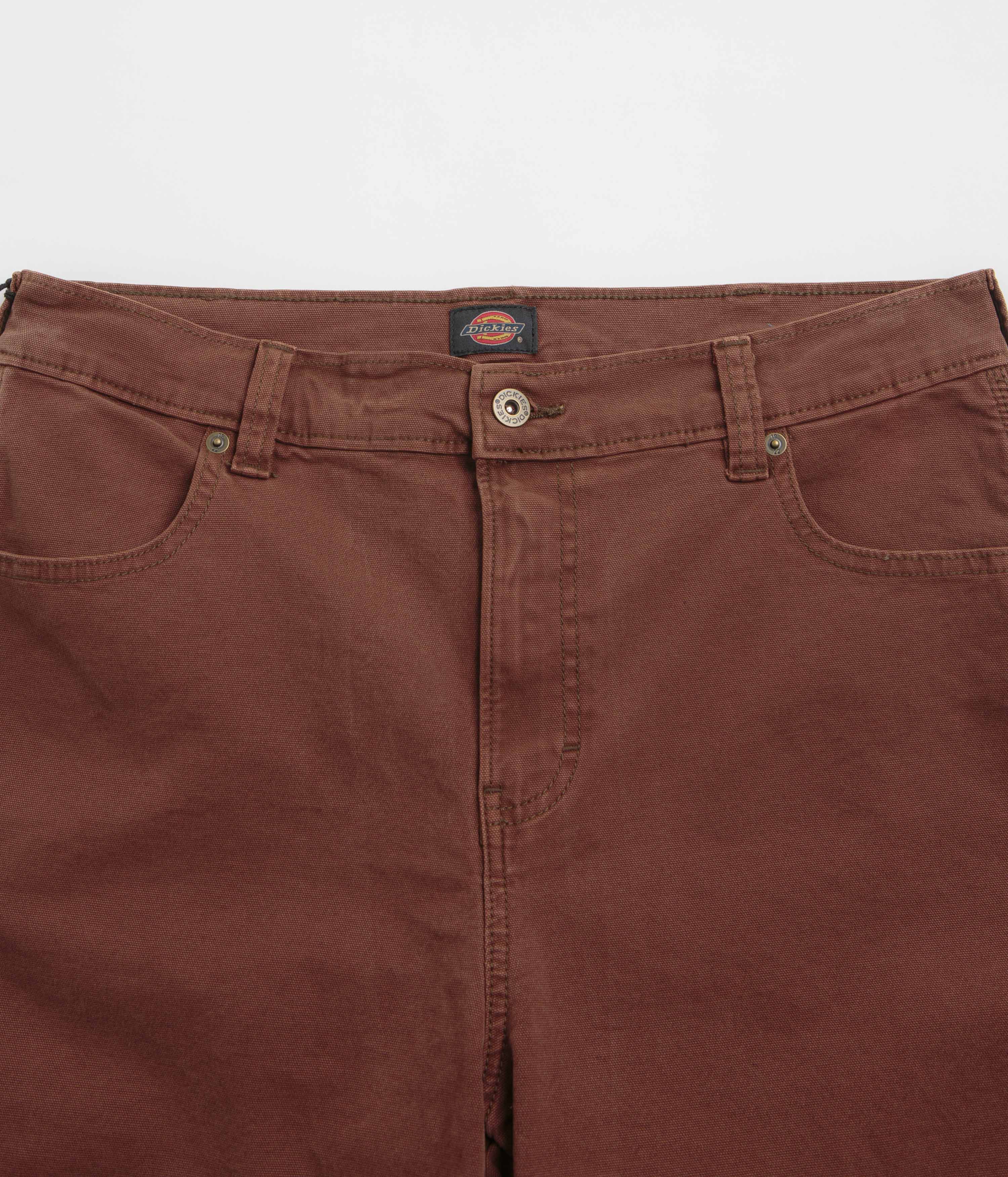 Dickies River Ranch Cappuccino Work Shorts - Stylish and Durable!