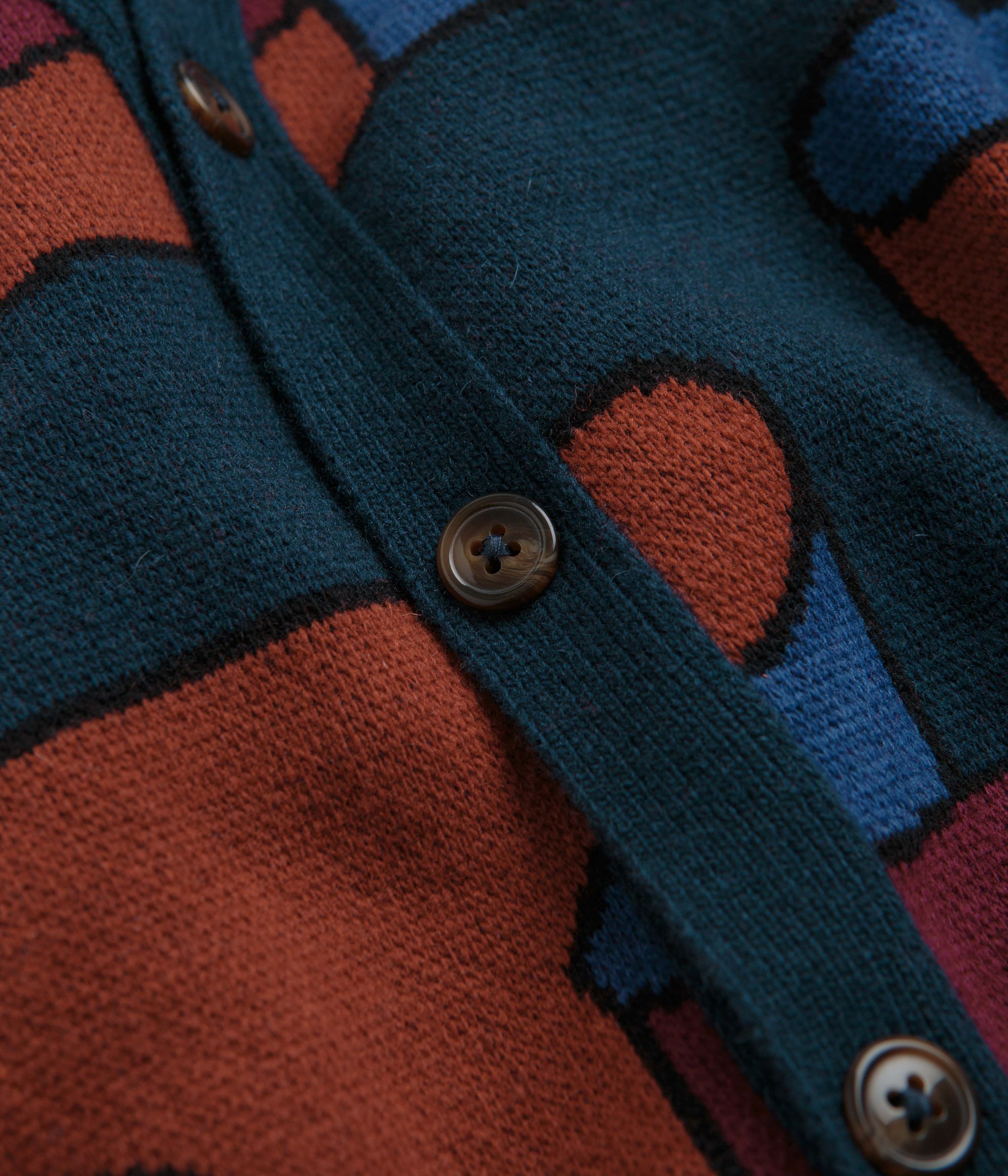 by Parra Canyons Multi-Color All Over Knitted Cardigan - A Fashion Must-Have