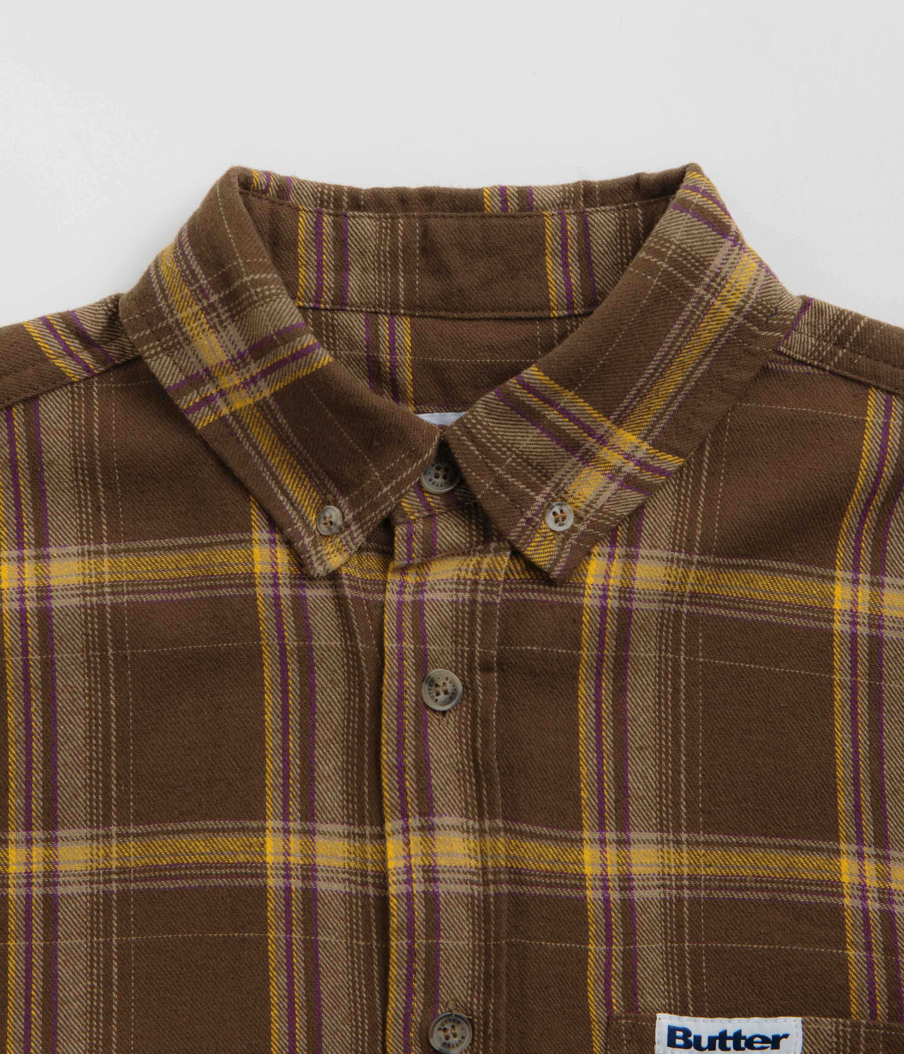 Butter Goods Bugs Flannel Shirt - Chestnut: A Fashion Statement
