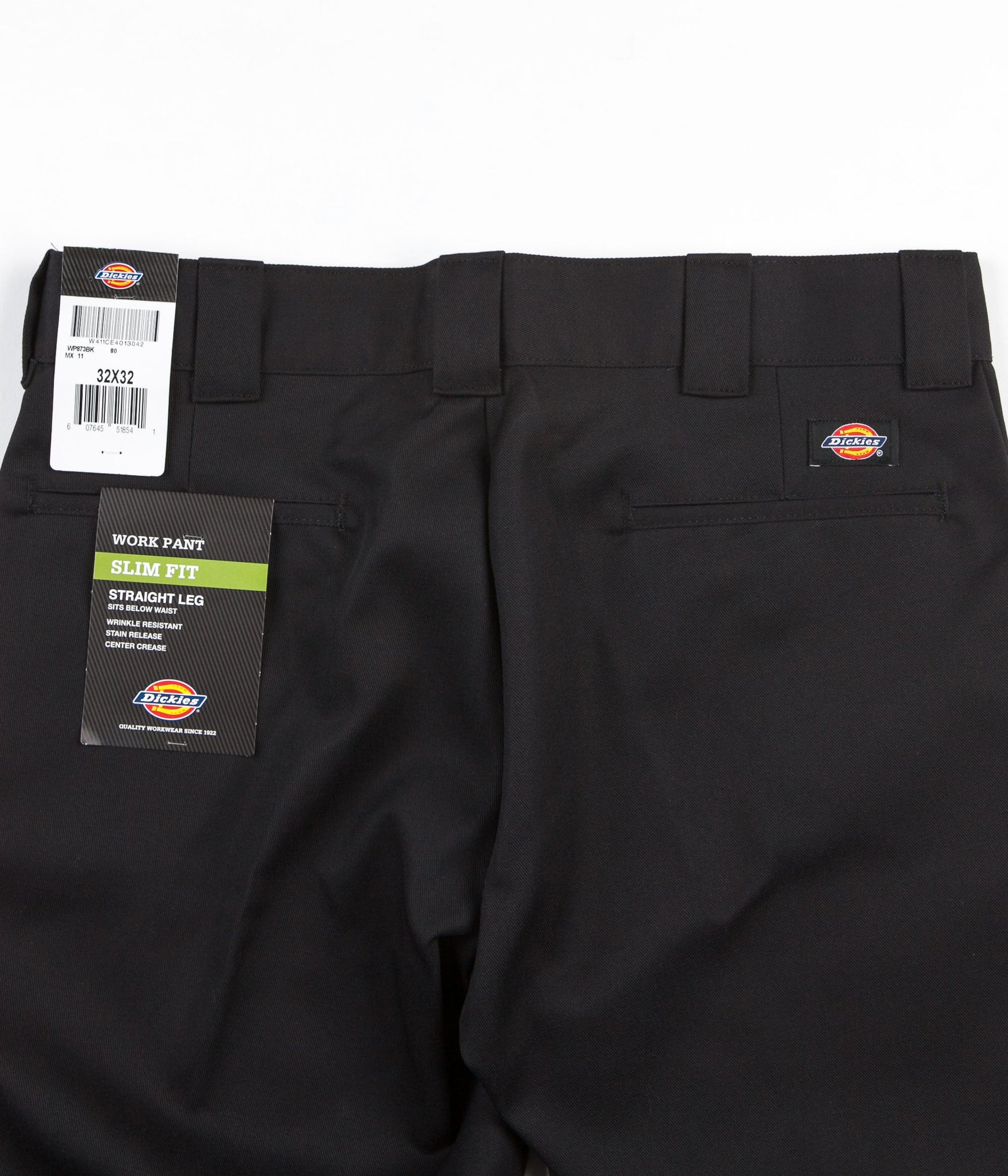 Dickies 873 Black Slim Straight Work Pants - Your Ultimate Workwear Essential