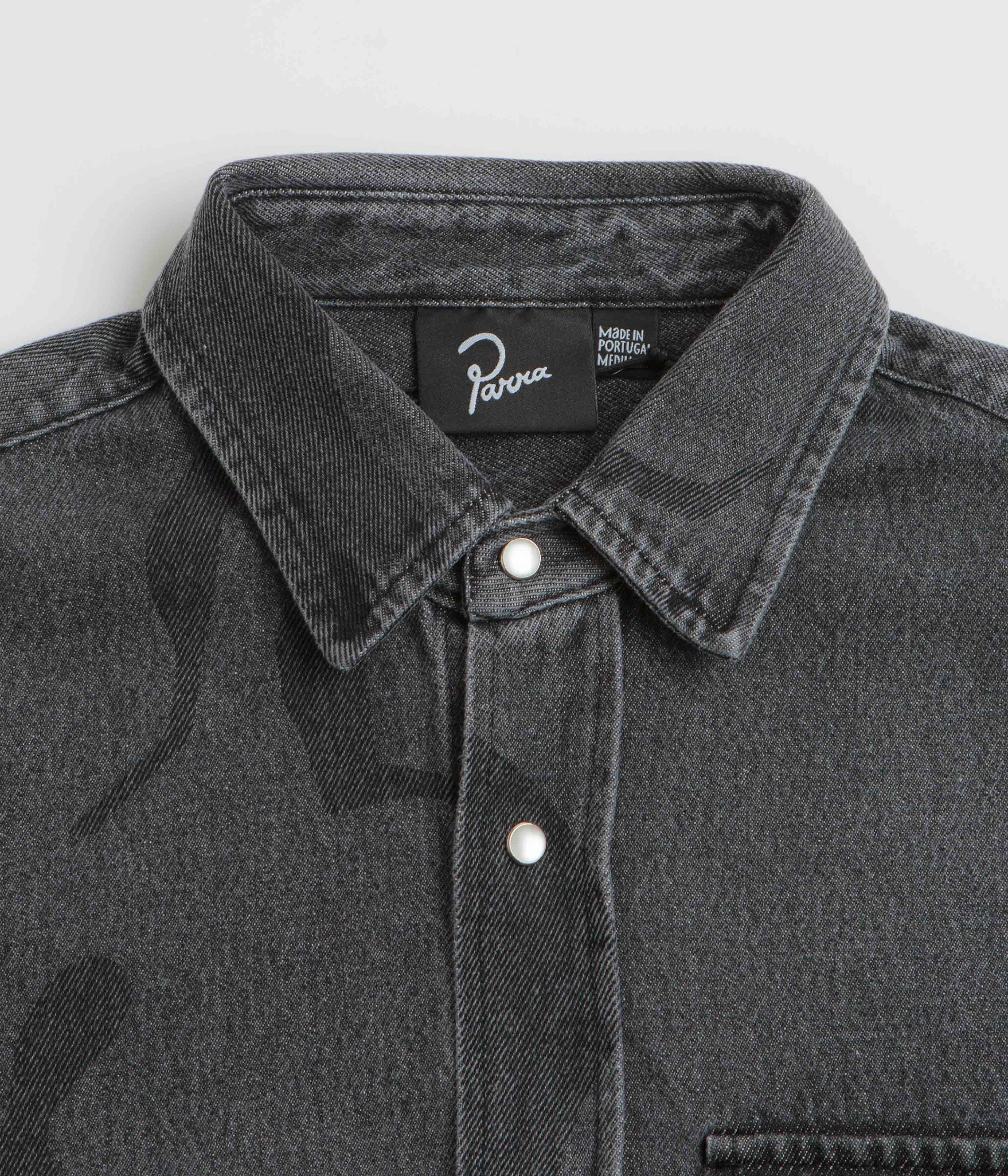 Stunning by Parra The Stalkers Washed Grey Shirt