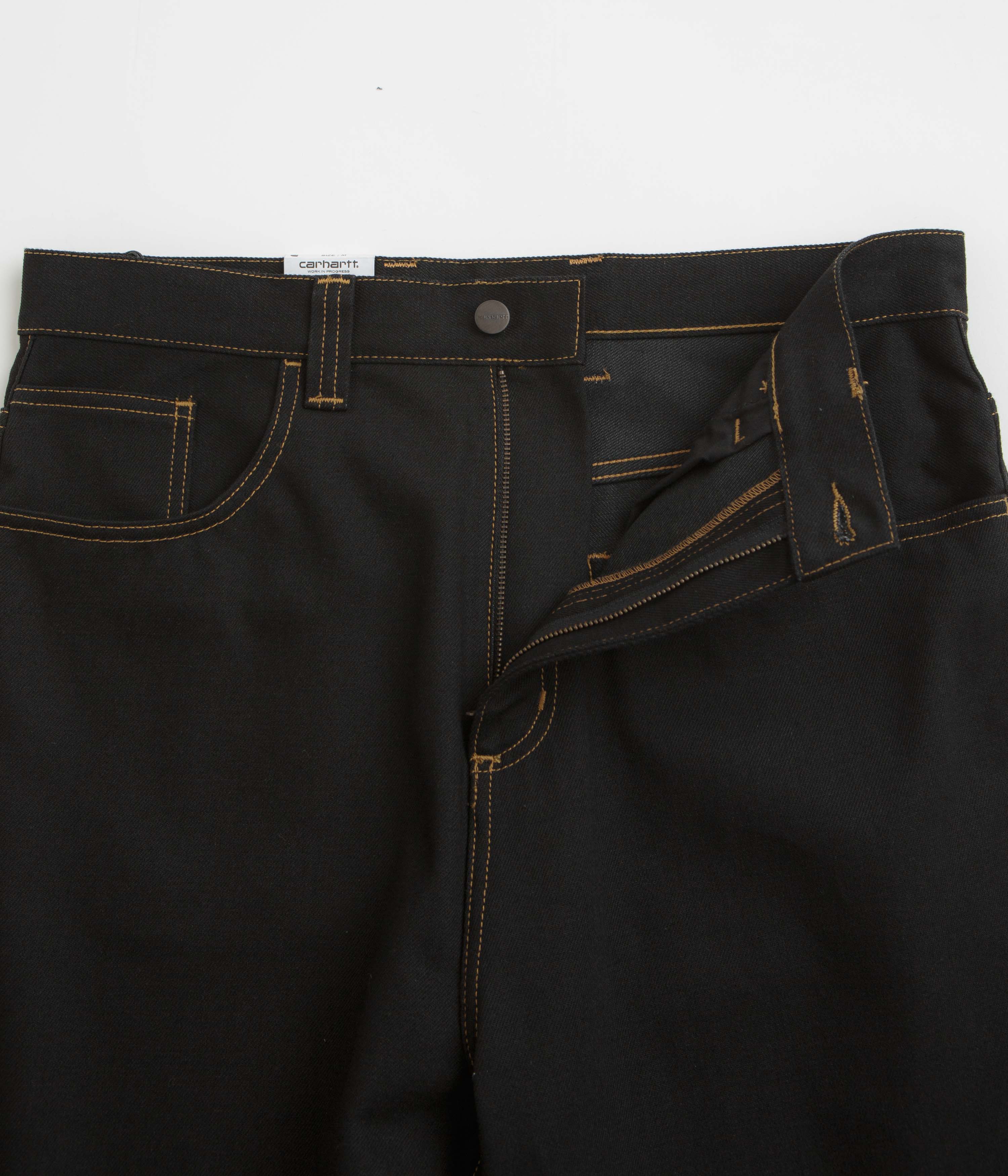 Carhartt Brandon Black Denim Pants - Timeless Workwear
