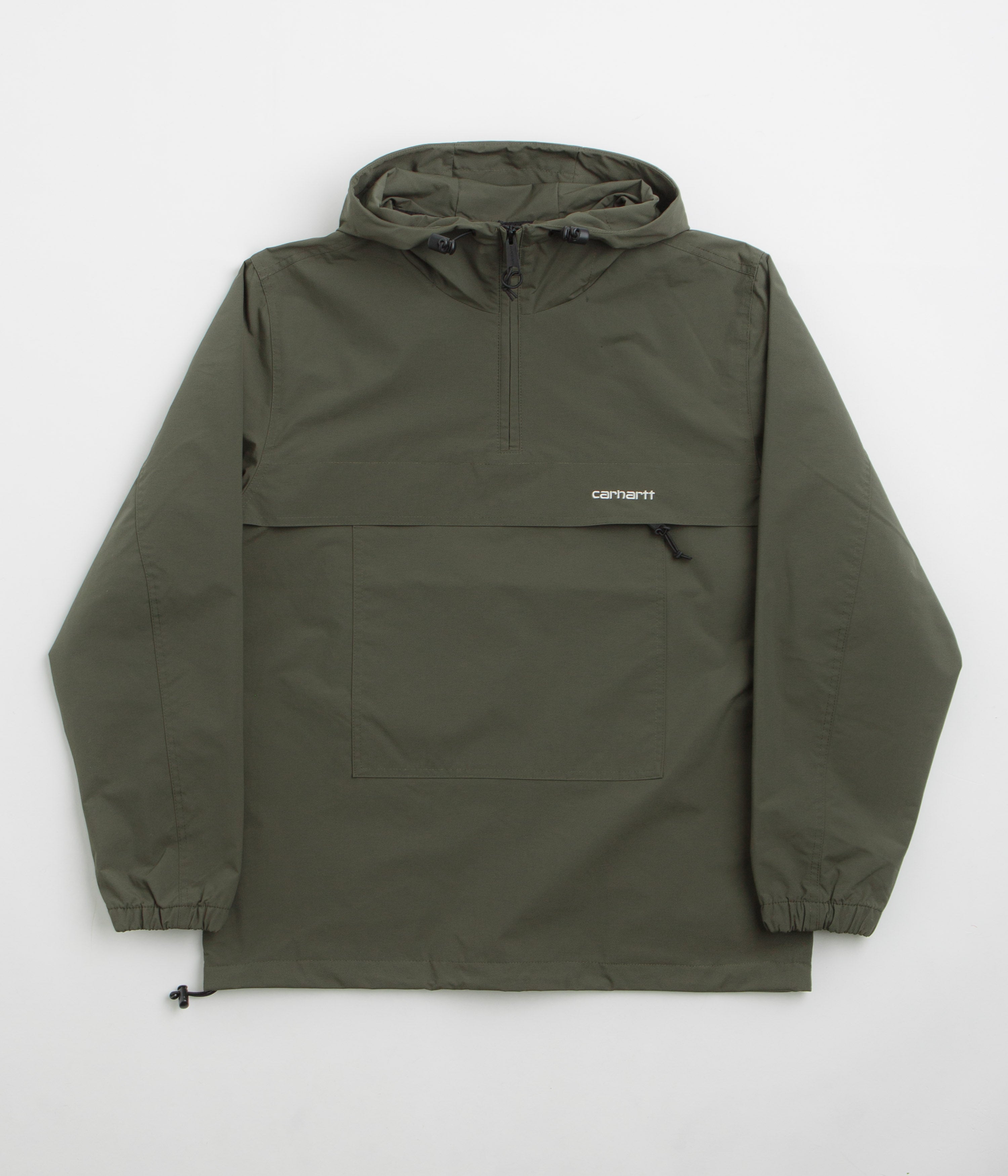 Carhartt Summer Windbreaker Pullover Jacket - Stunning Turtle/White