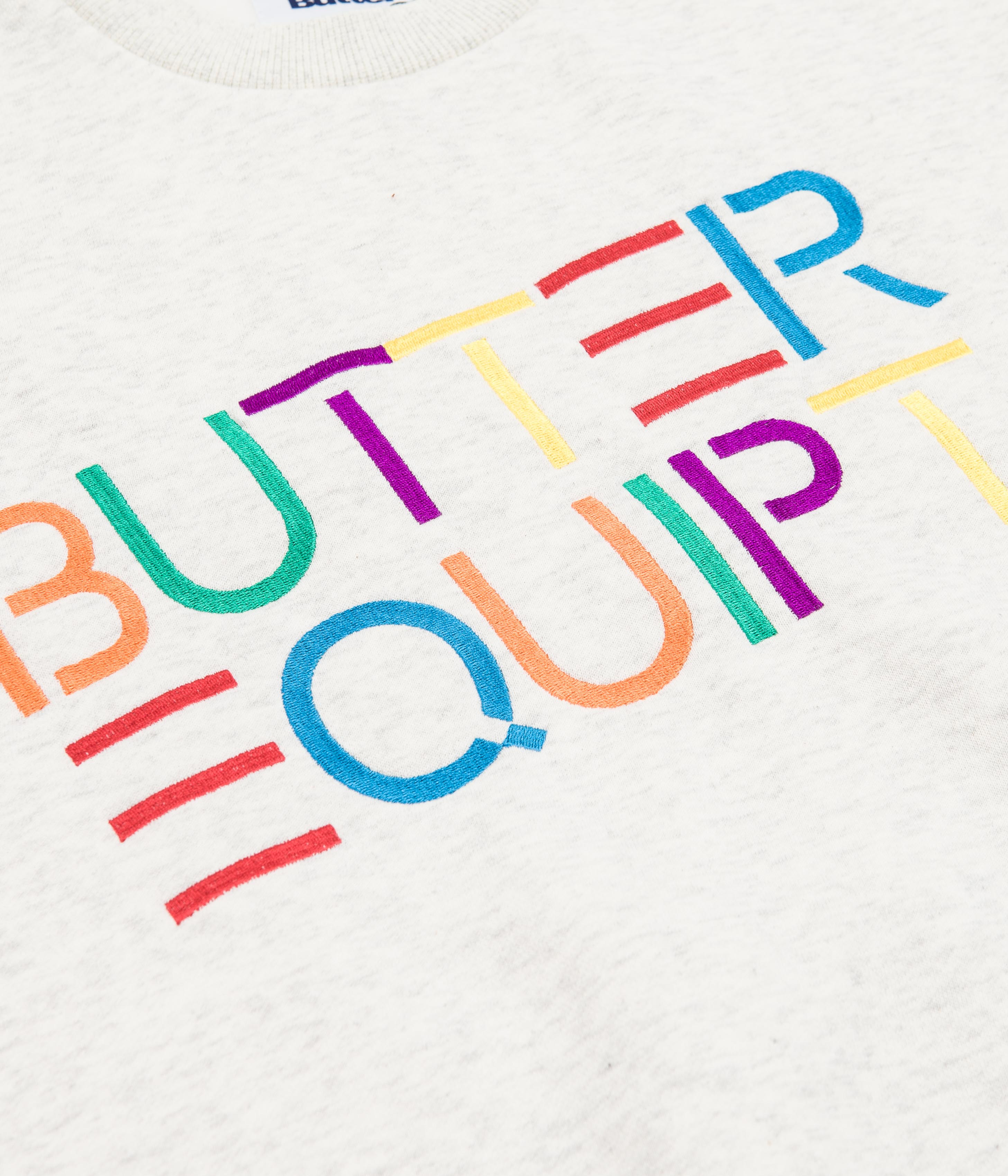 Butter Goods Equipt Crewneck Sweatshirt - Oatmeal: A Stylish and Comfortable Choice