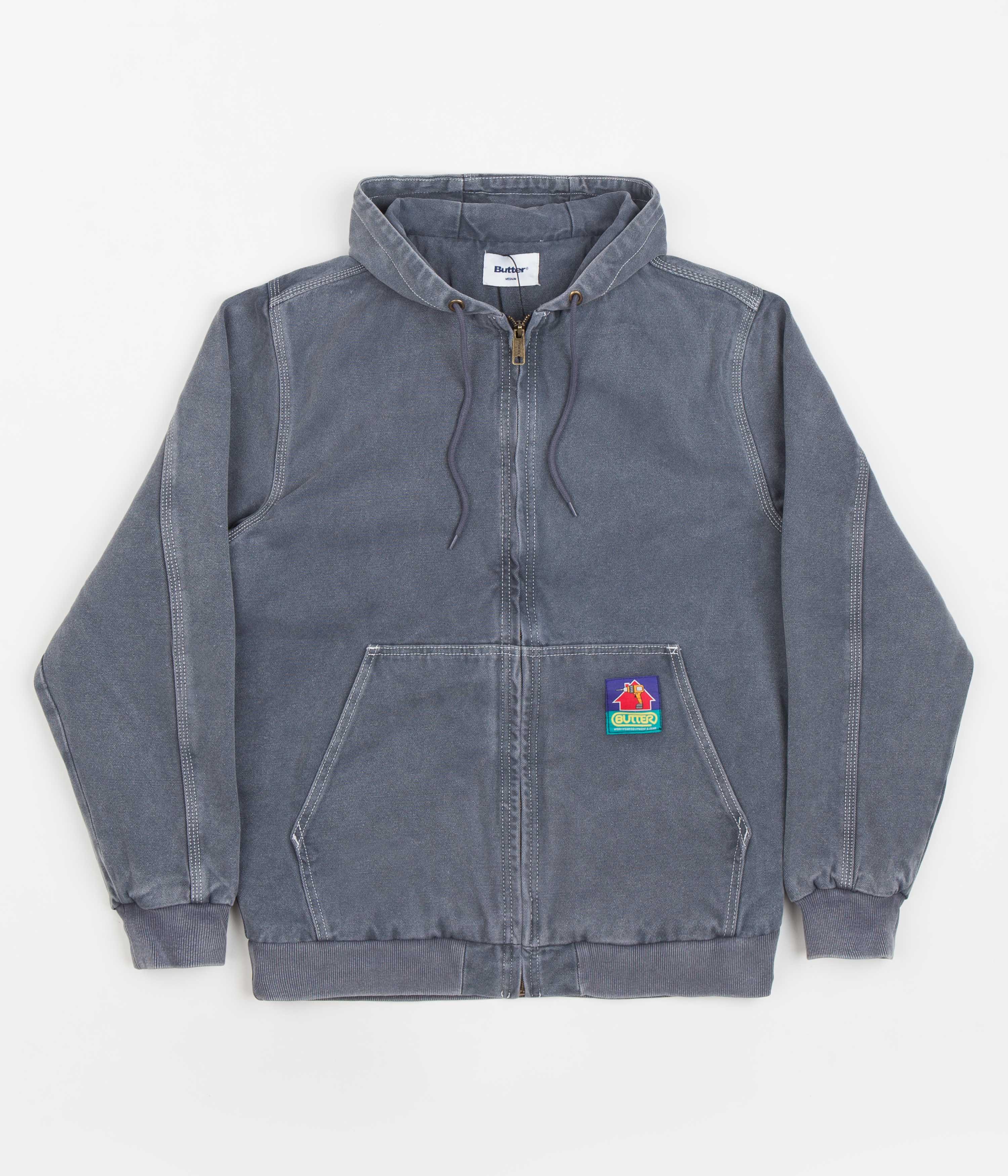 Butter Goods Slate Heavyweight Canvas Work Jacket - A Must-Have for Skaters!