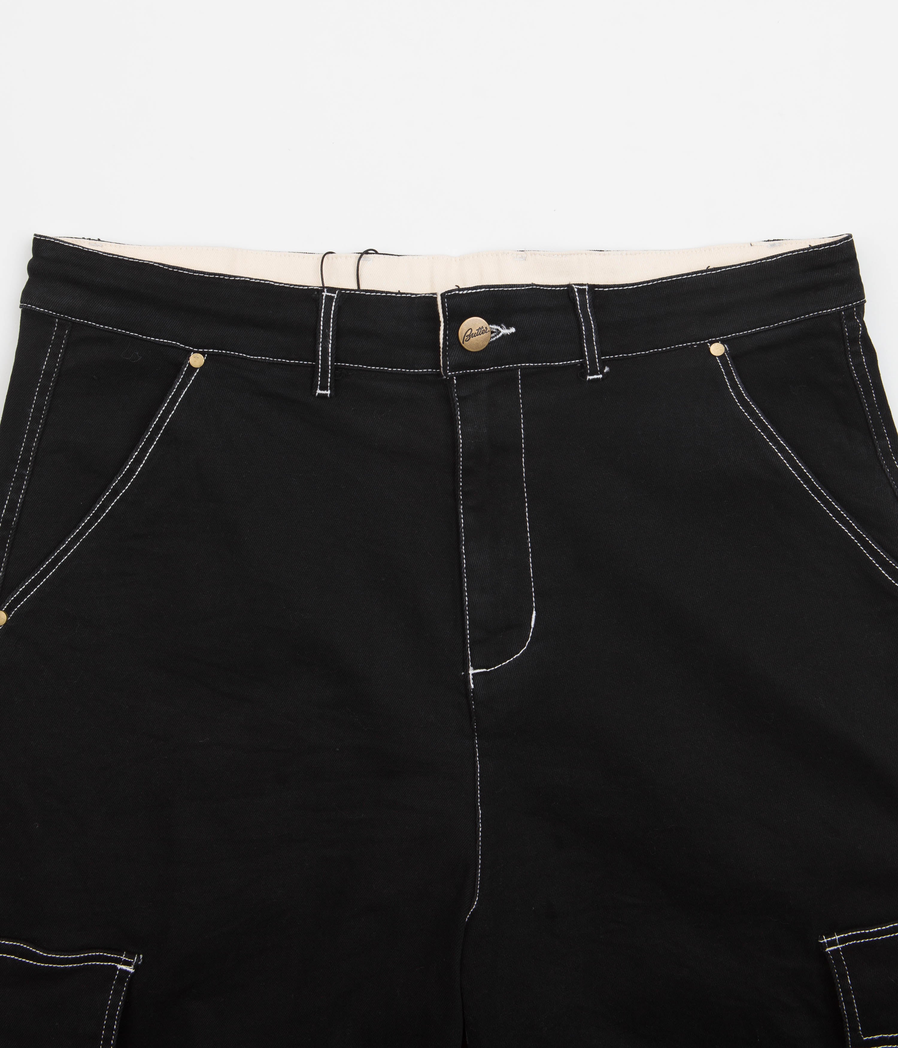 Butter Goods Black Baggy Cargo Shorts - An Urban Style Essential