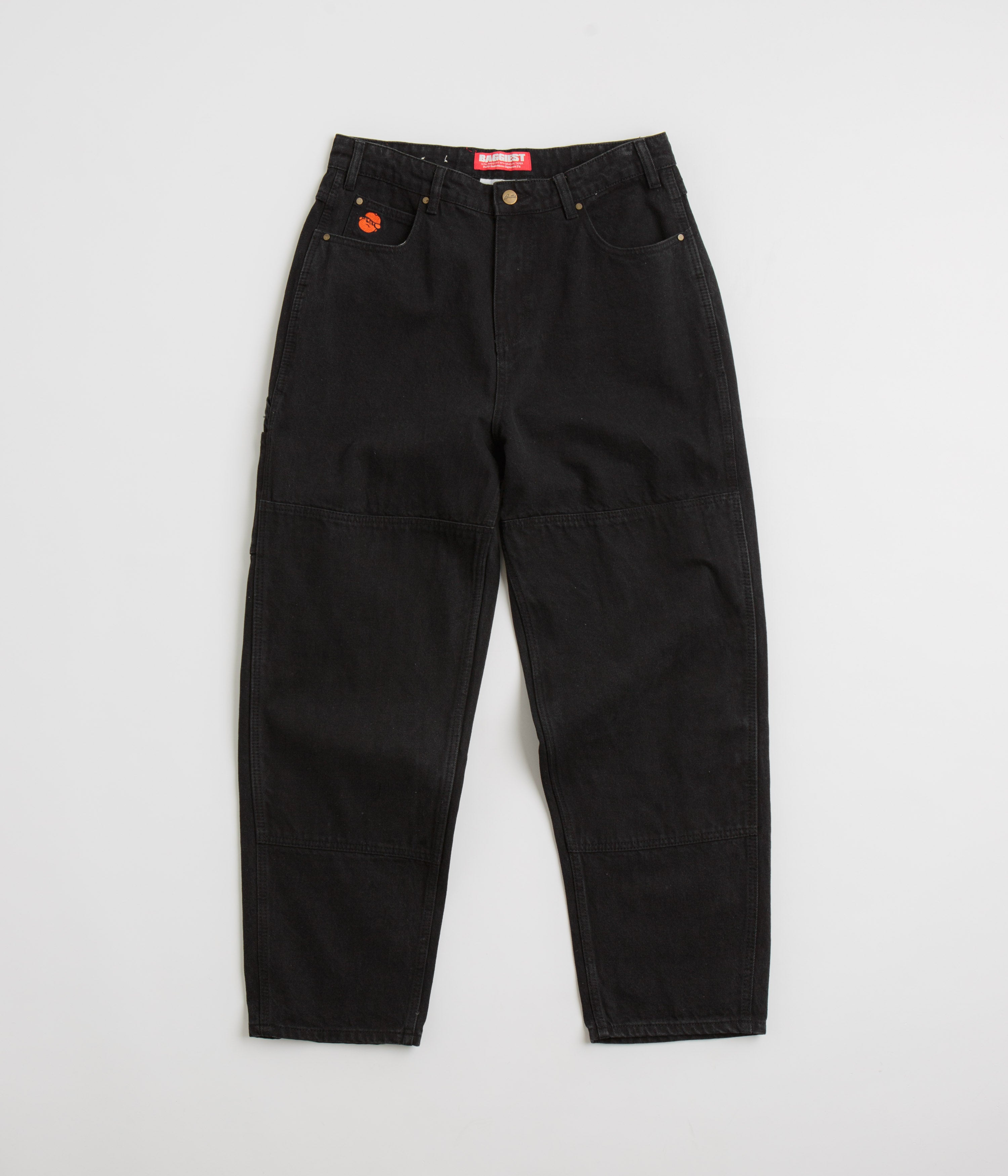 Butter Goods Santosuosso Double Knee Jeans - Stunning Washed Black