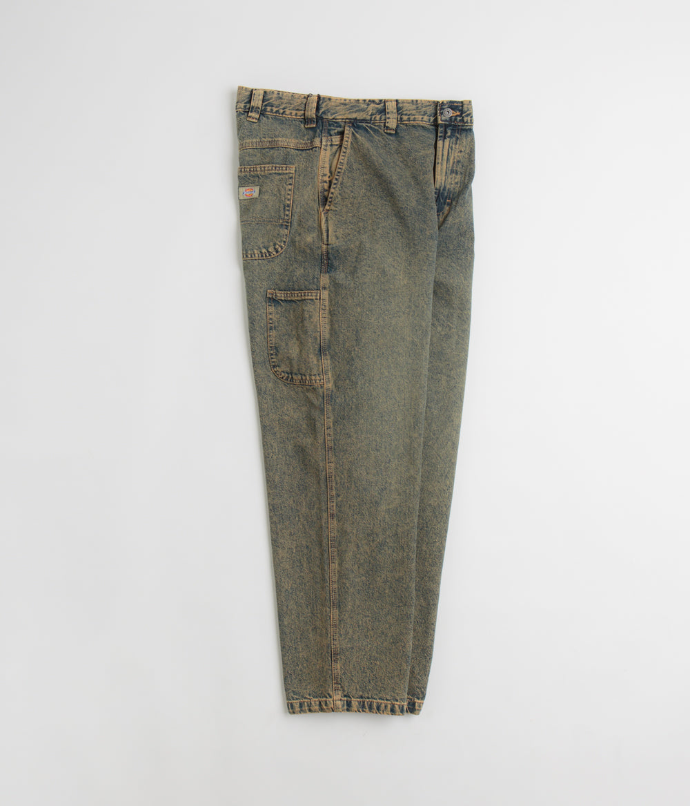 Dickies Madison Yellow Fade Indigo Jeans - Trendy and Comfortable!