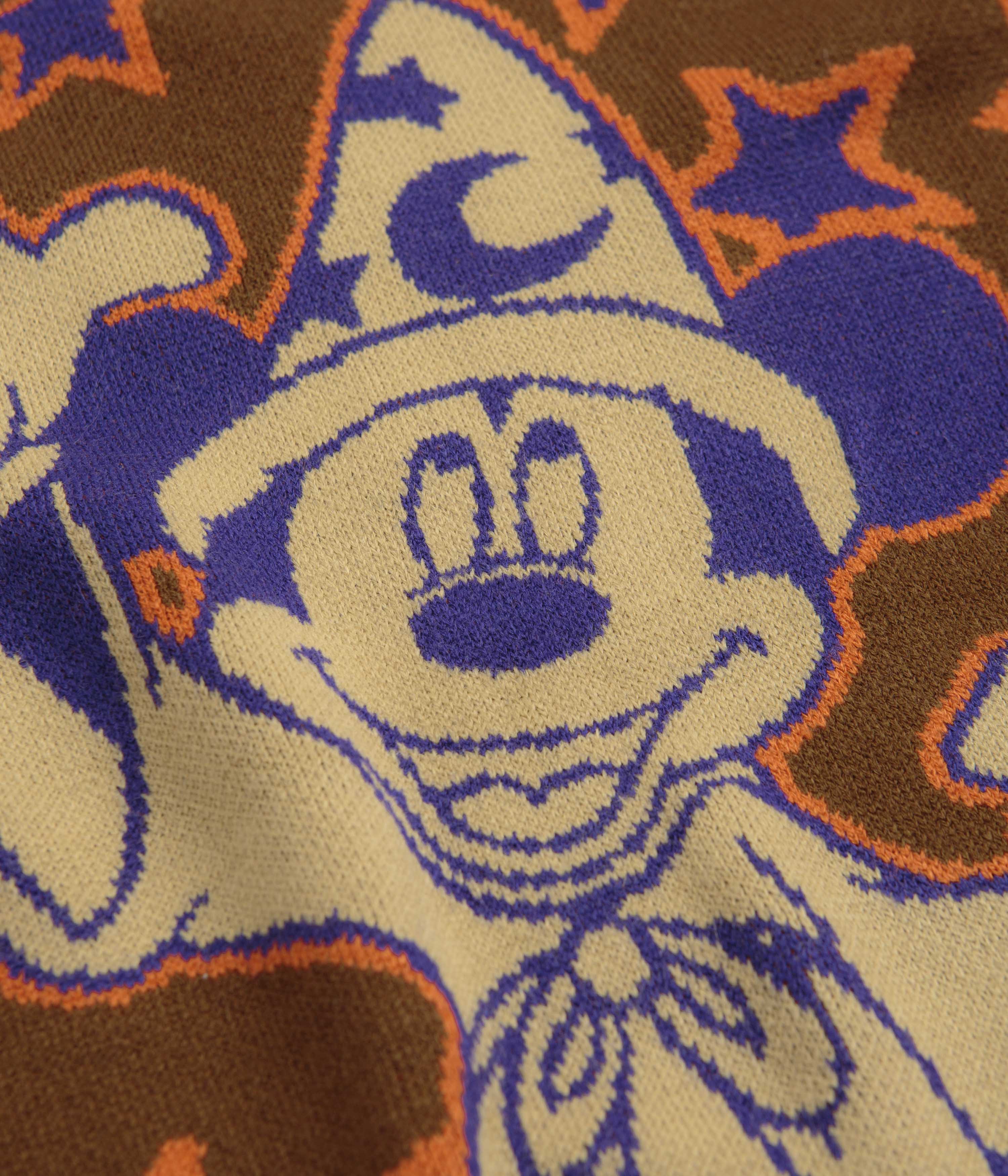 Butter Goods Brown Starry Skies Knitted Vest - A Disney Collaboration