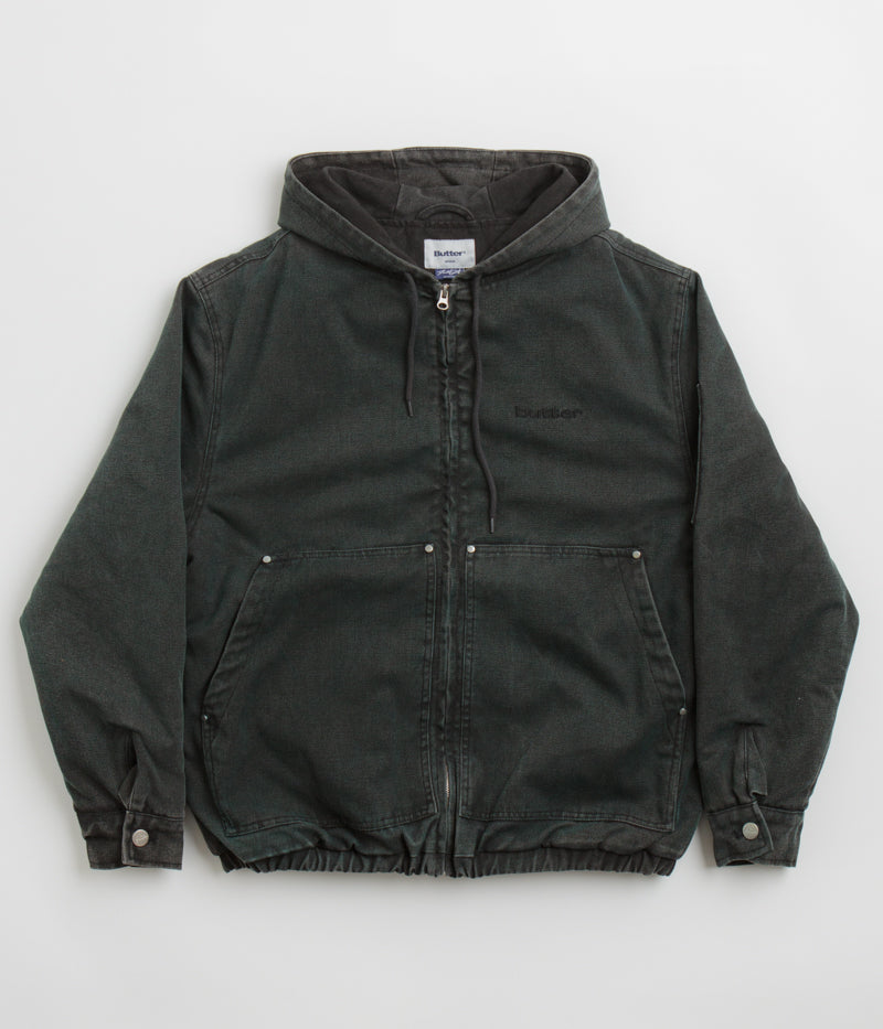 Butter Goods Davide Work Jacket - Stunning Washed Black