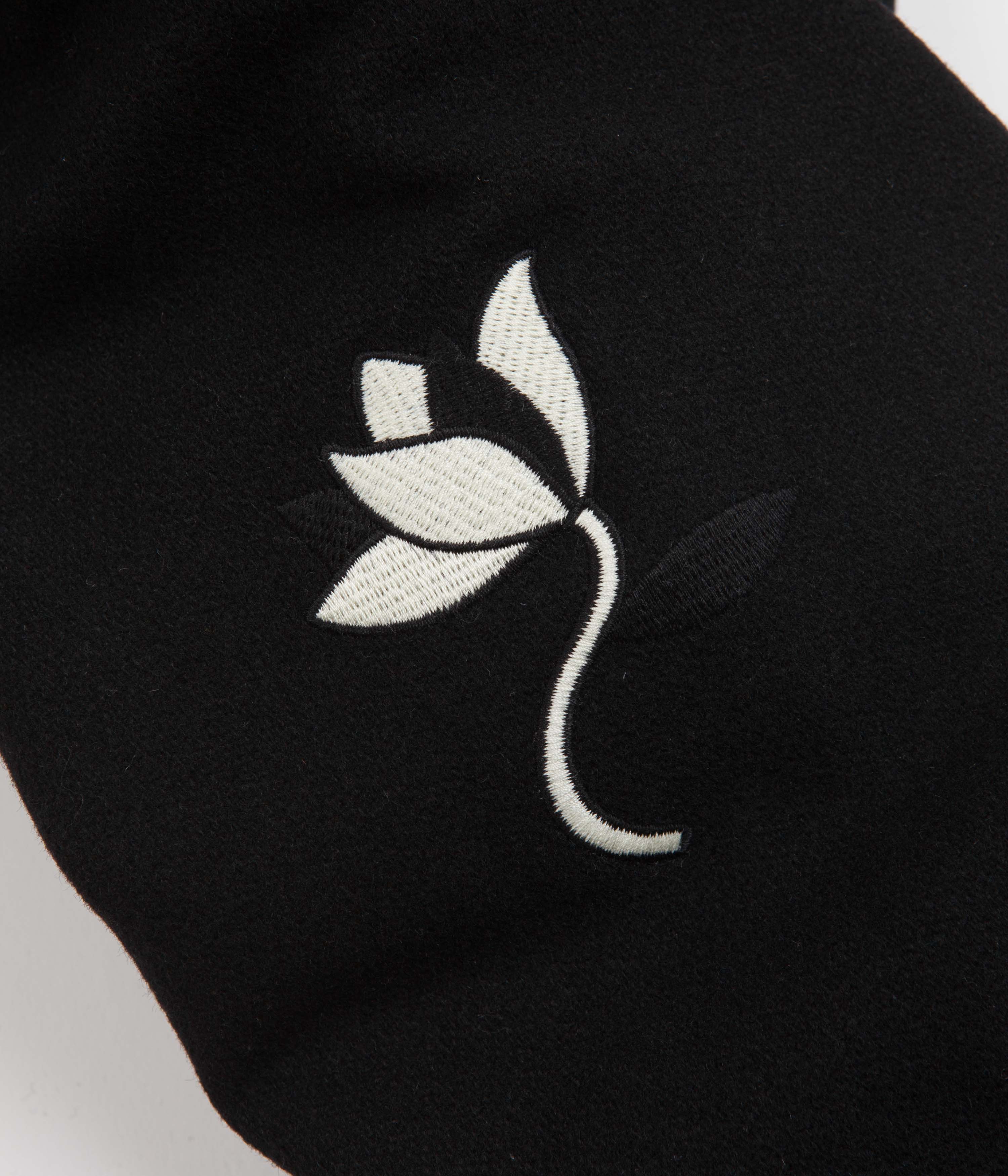 by Parra's Stunning Black Cloudy Star Varsity Jacket