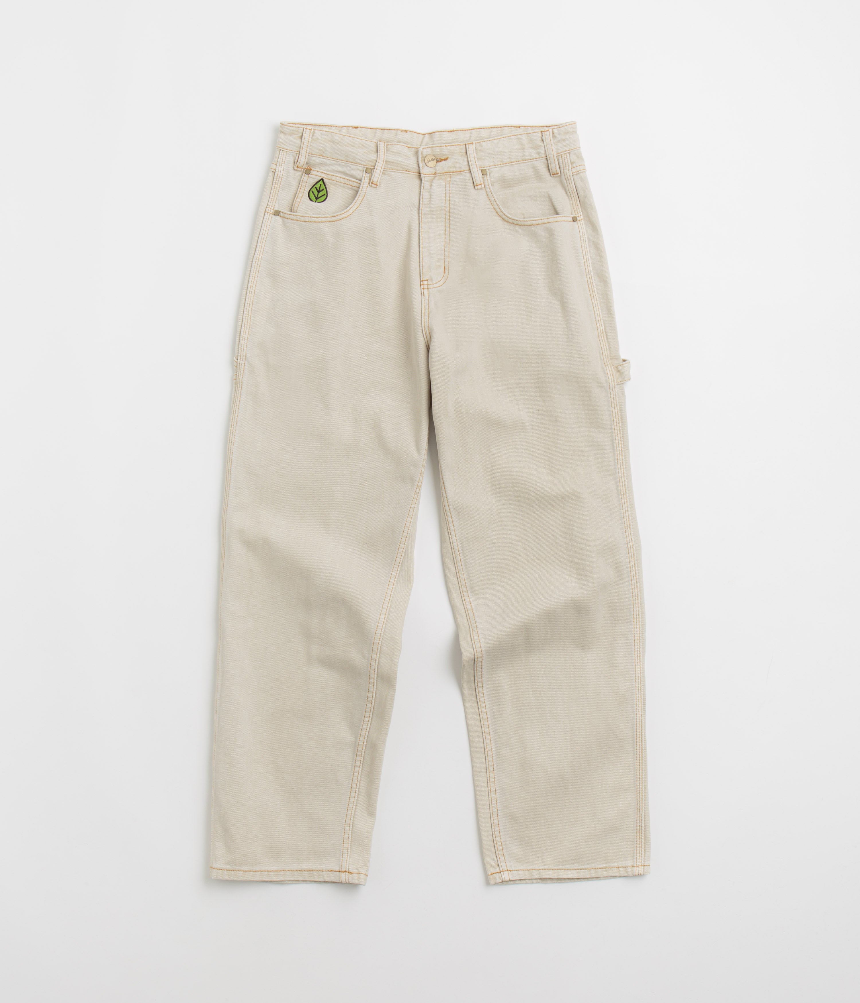 Butter Goods Weathergear Heavyweight Jeans - Stunning Washed Khaki