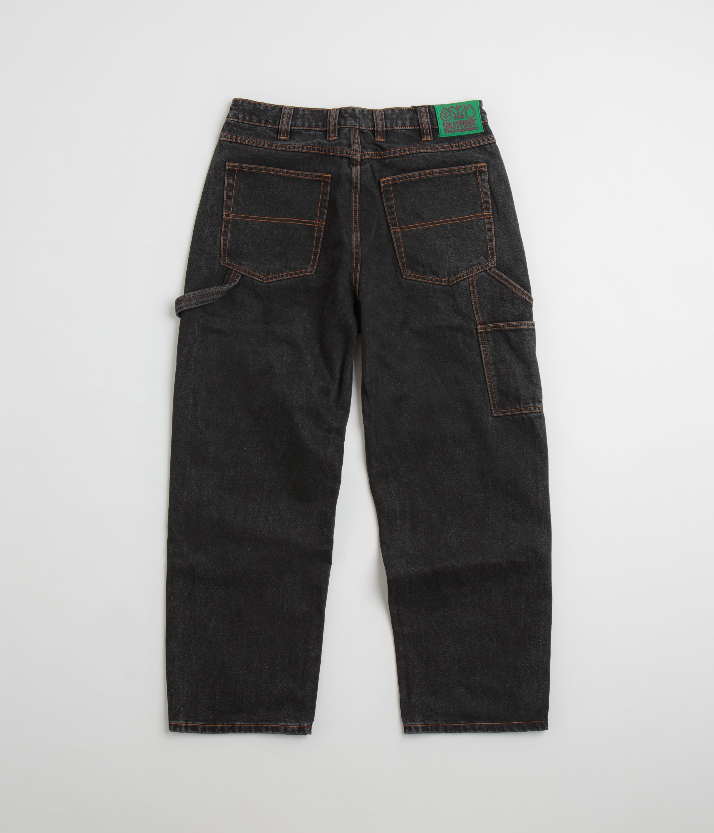 Butter Goods Weathergear Washed Black Denim Jeans - Stylish and Durable!