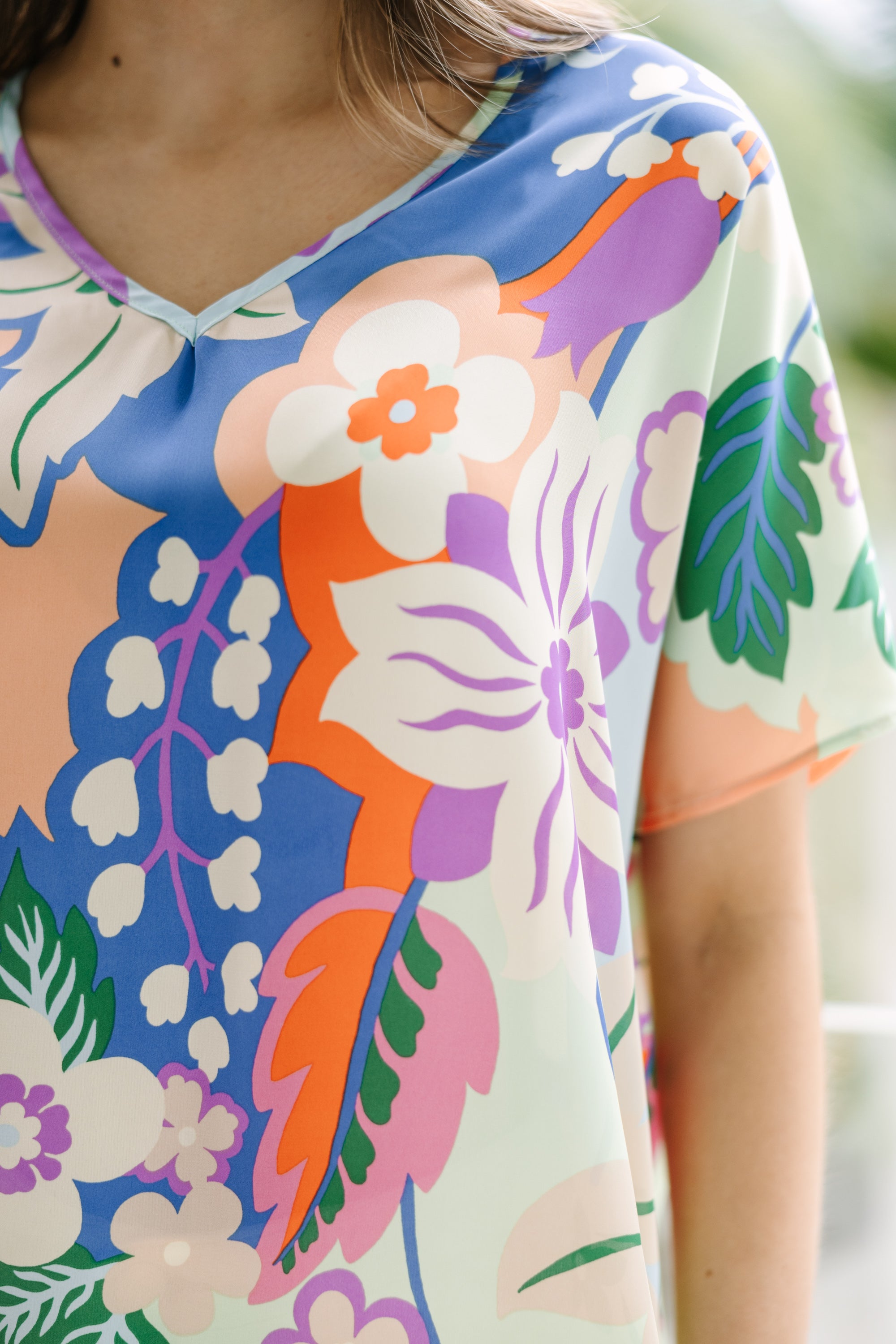 Enchanting Sage Green Floral Top: Fall in Love!