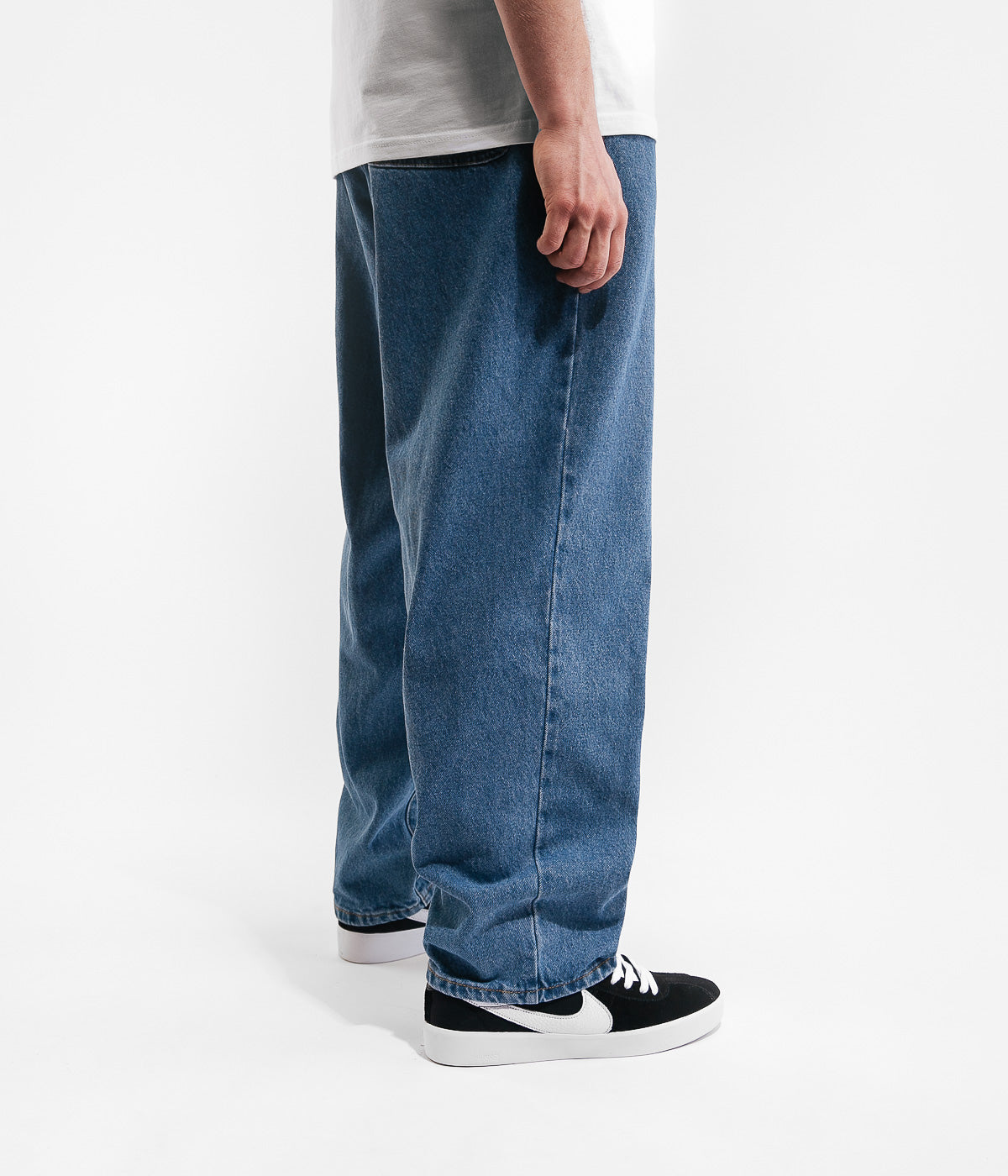 Cash Only Washed Indigo Baggy Jeans - A Nod to '90s Style