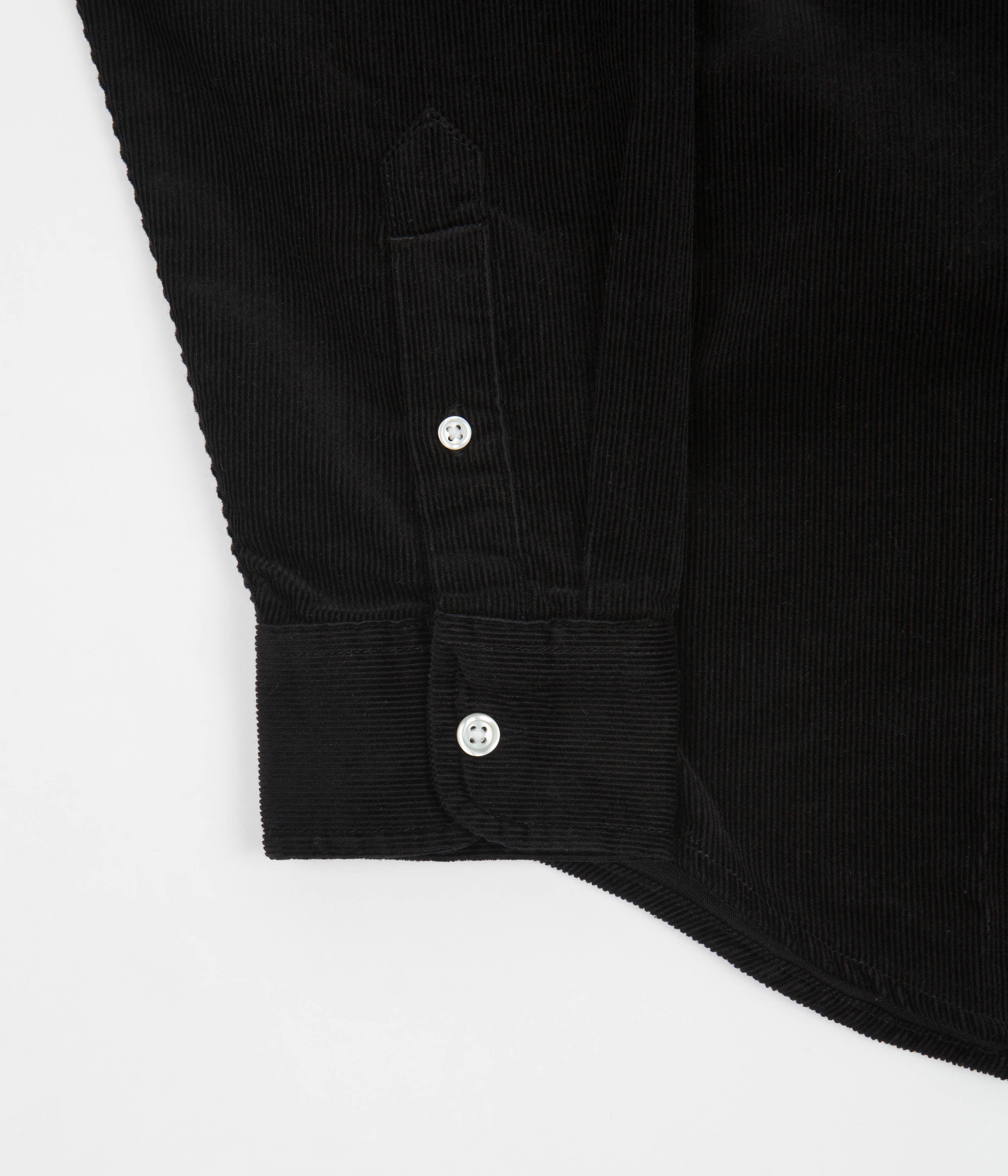 Carhartt Madison Fine Cord Shirt - Stunning Black / White