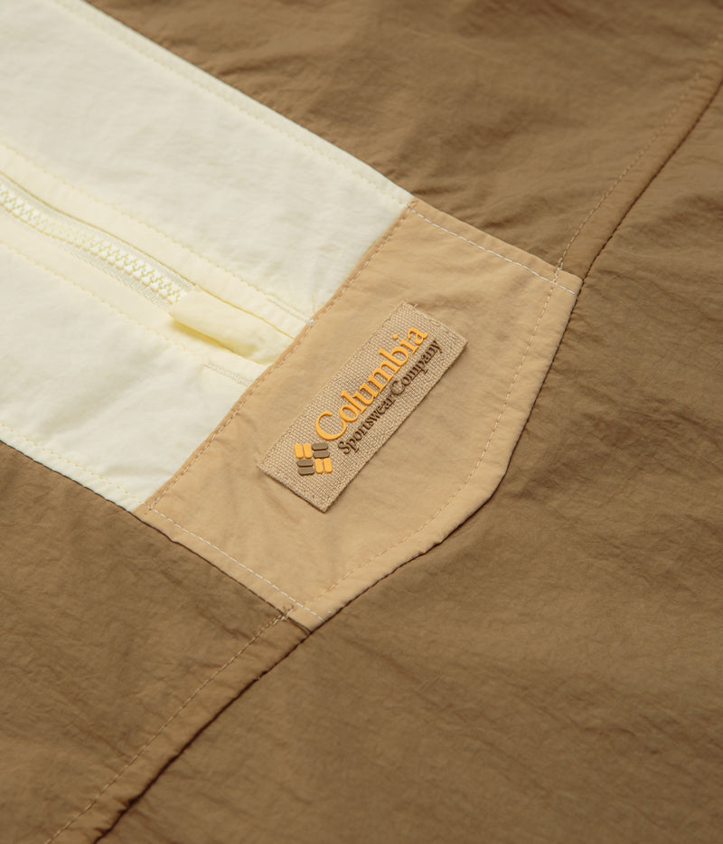 Columbia Riptide II Retro Windbreaker Anorak - Delta / Lemon Wash: Stylish and Functional