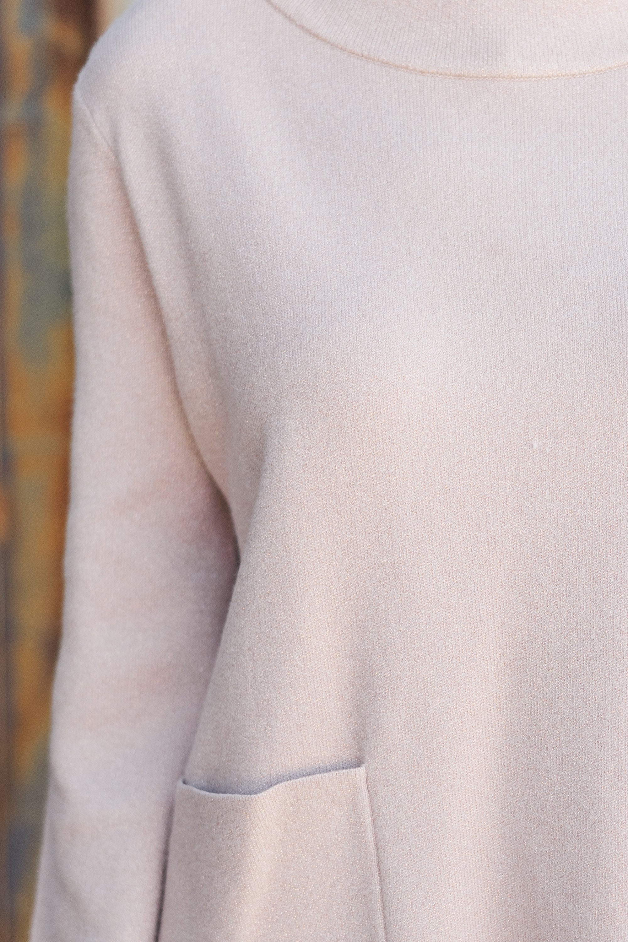 Gorgeously Sweet Rose Gold Sweater - Feel the Glam!