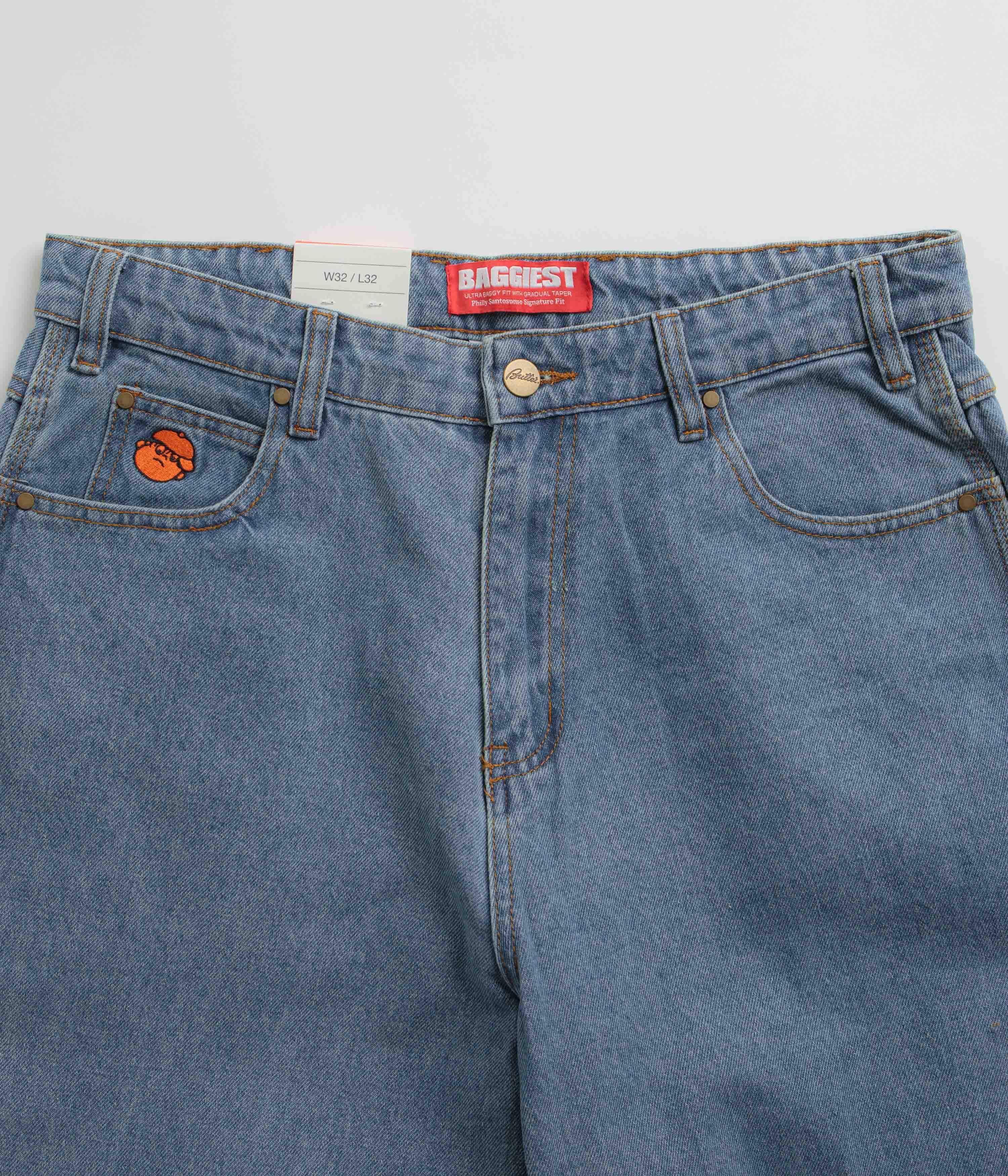 Butter Goods Santosuosso Washed Indigo Jeans - Stylish and Comfortable