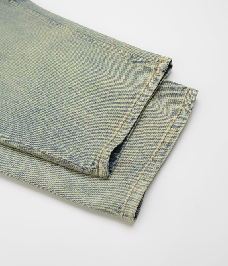 Dime's Stunning Dipped Sandblasted Indigo Classic Baggy Jeans