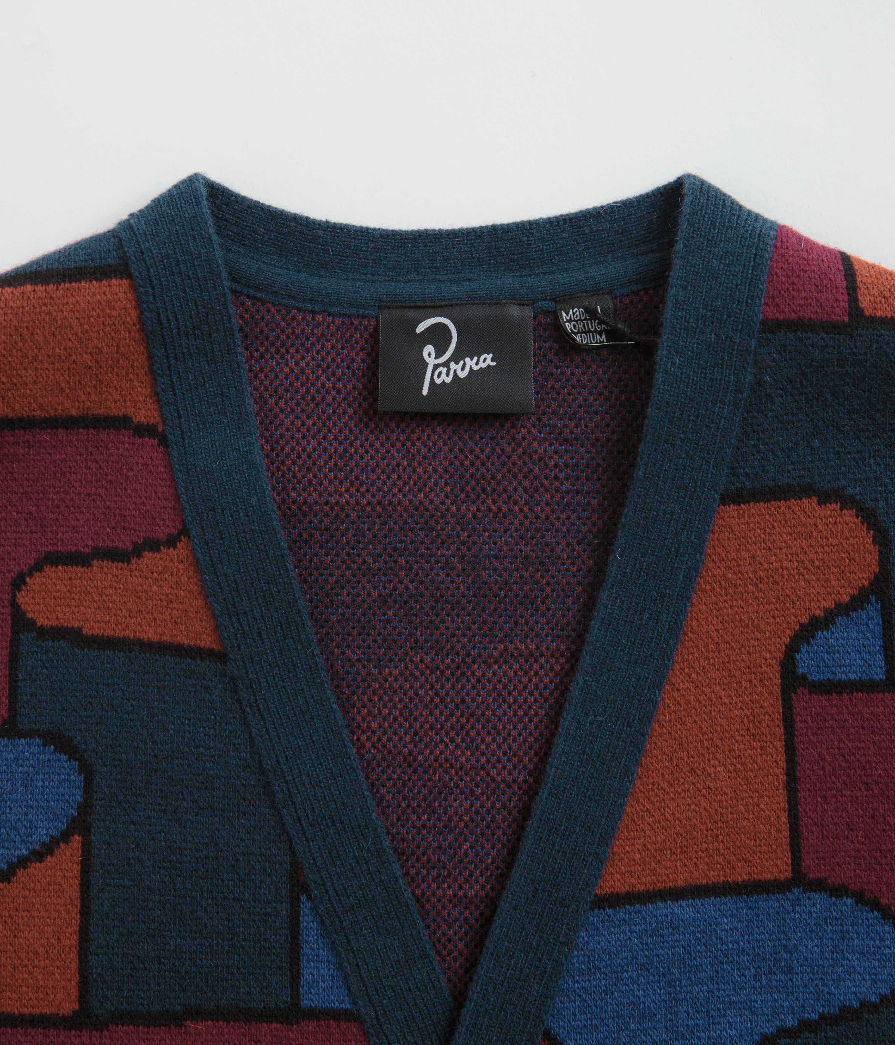 by Parra Canyons Multi-Color All Over Knitted Cardigan - A Fashion Must-Have