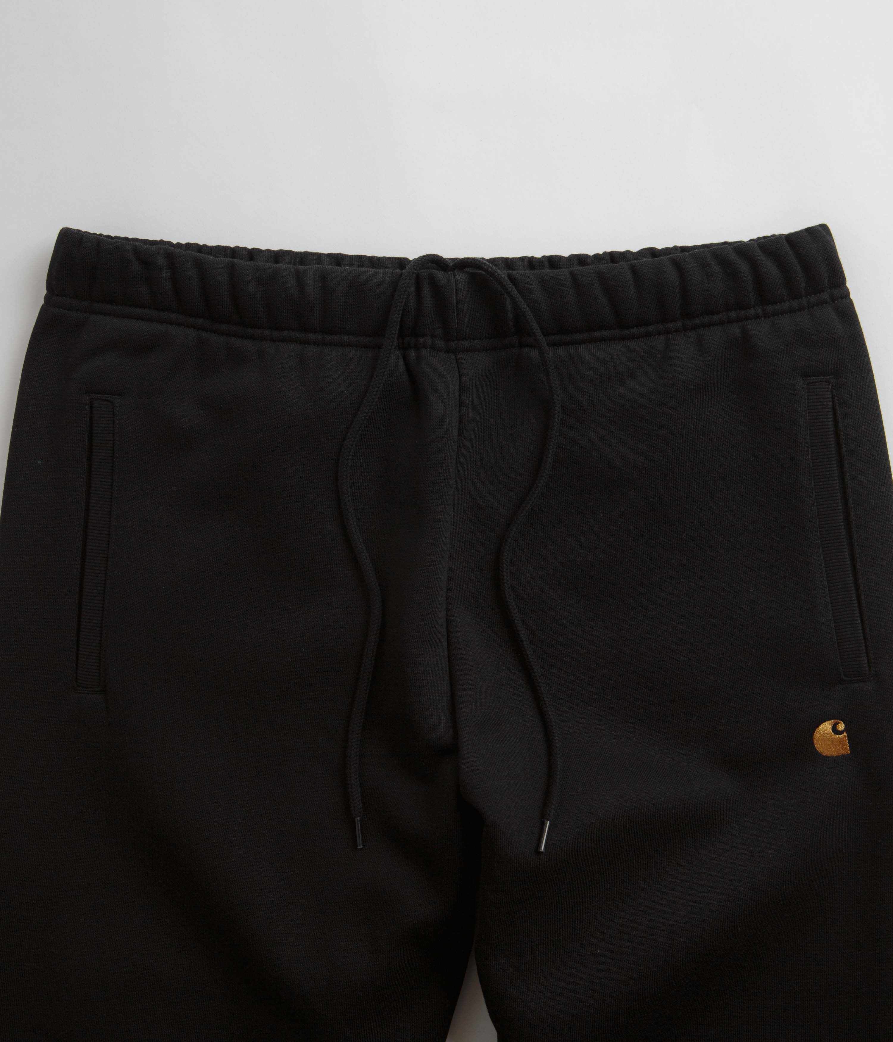 Carhartt Chase Black & Gold Stylish Sweatpants - Must-Have!