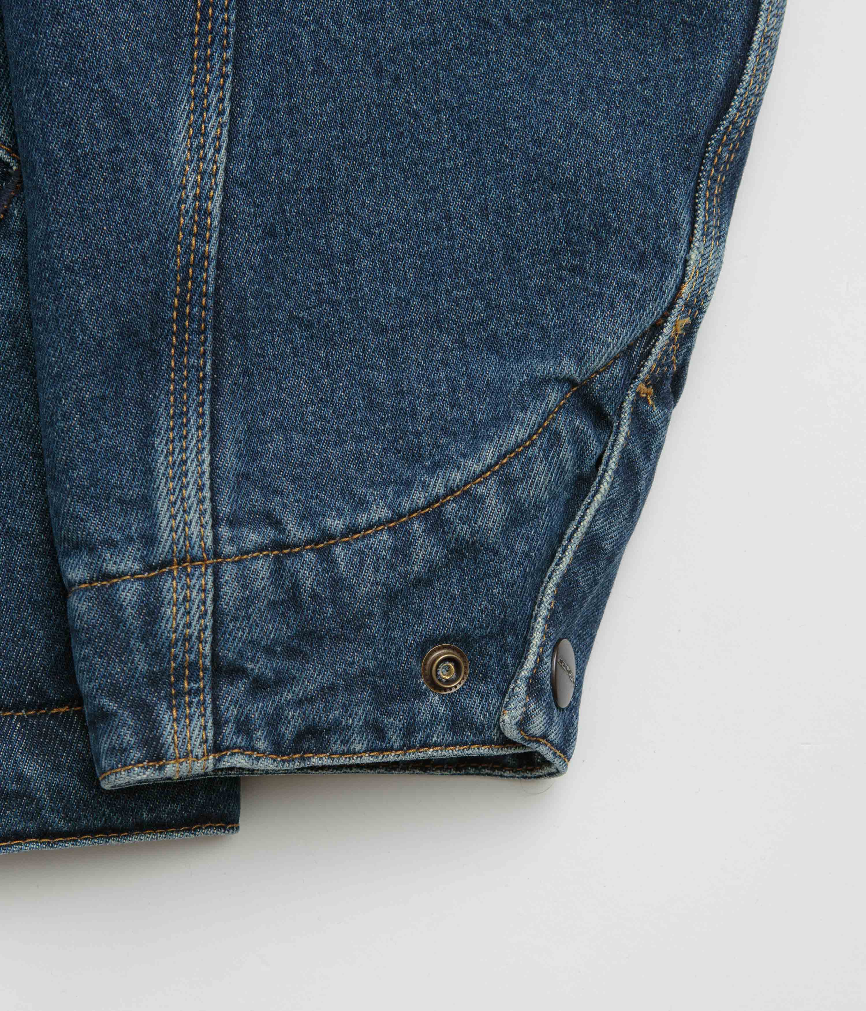 Carhartt OG Detroit Jacket - Stunning Blue & Dusty Hamilton Brown