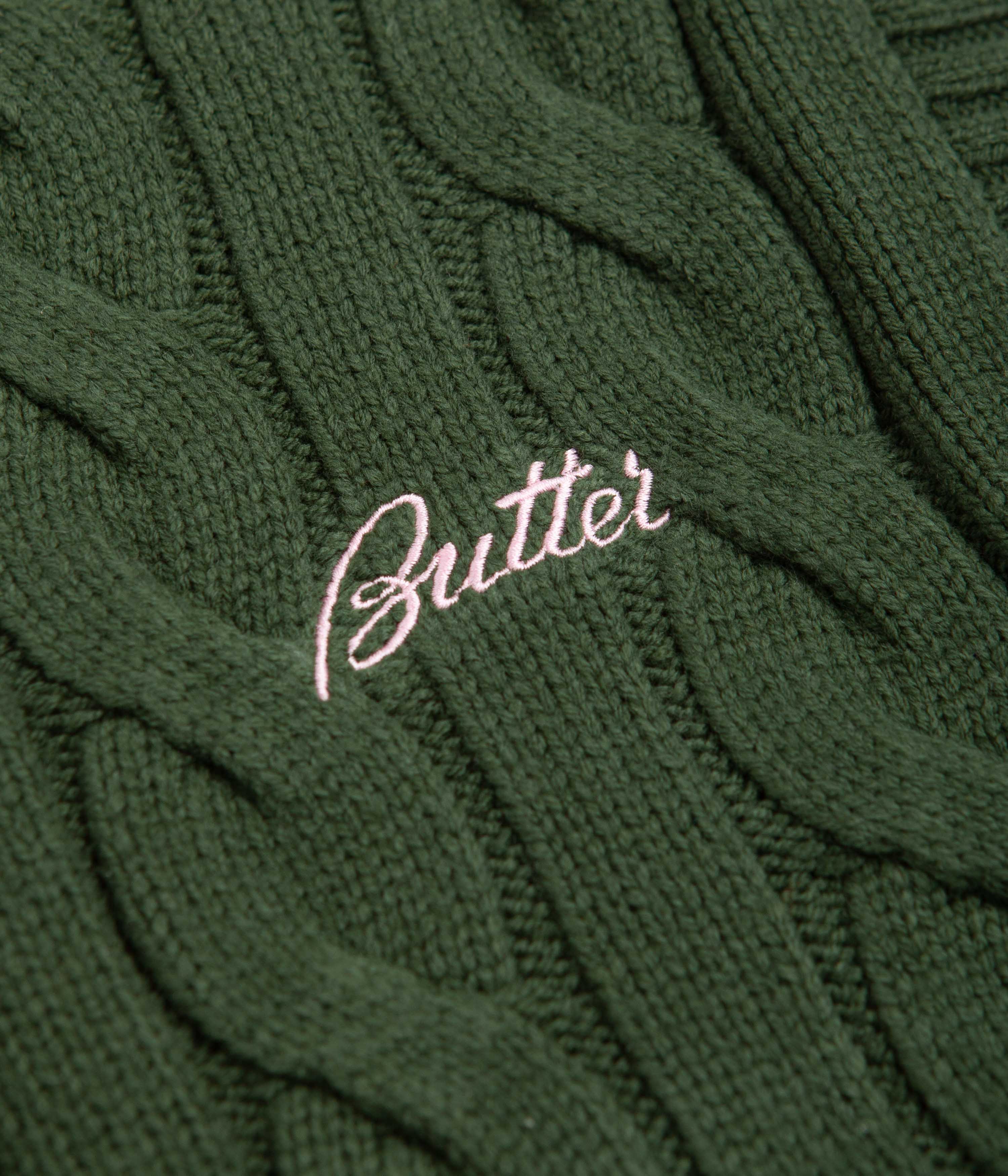 Butter Goods Forest Cable Knit Vest - A Must-Have!