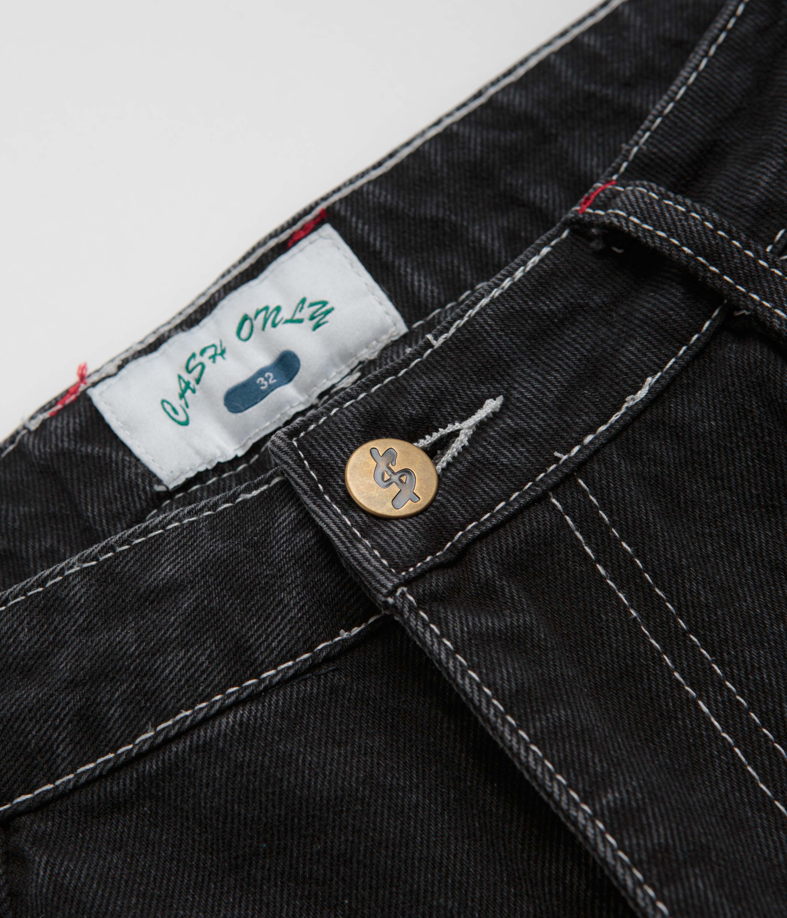 Cash Only Distressed Black Halftime Jeans - A Must-Have!