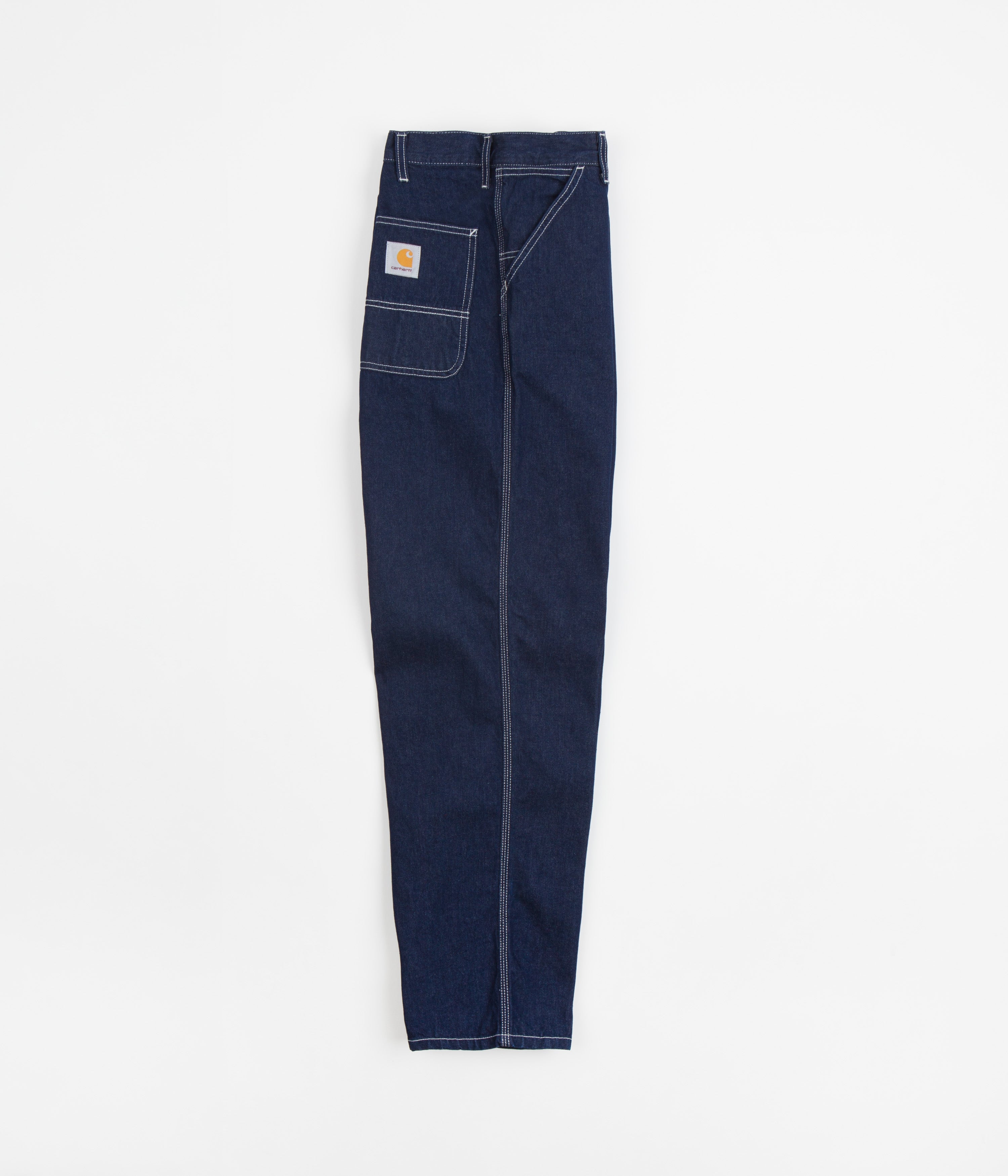 Carhartt Blue Wash Simple Denim Pants - A Timeless Style!