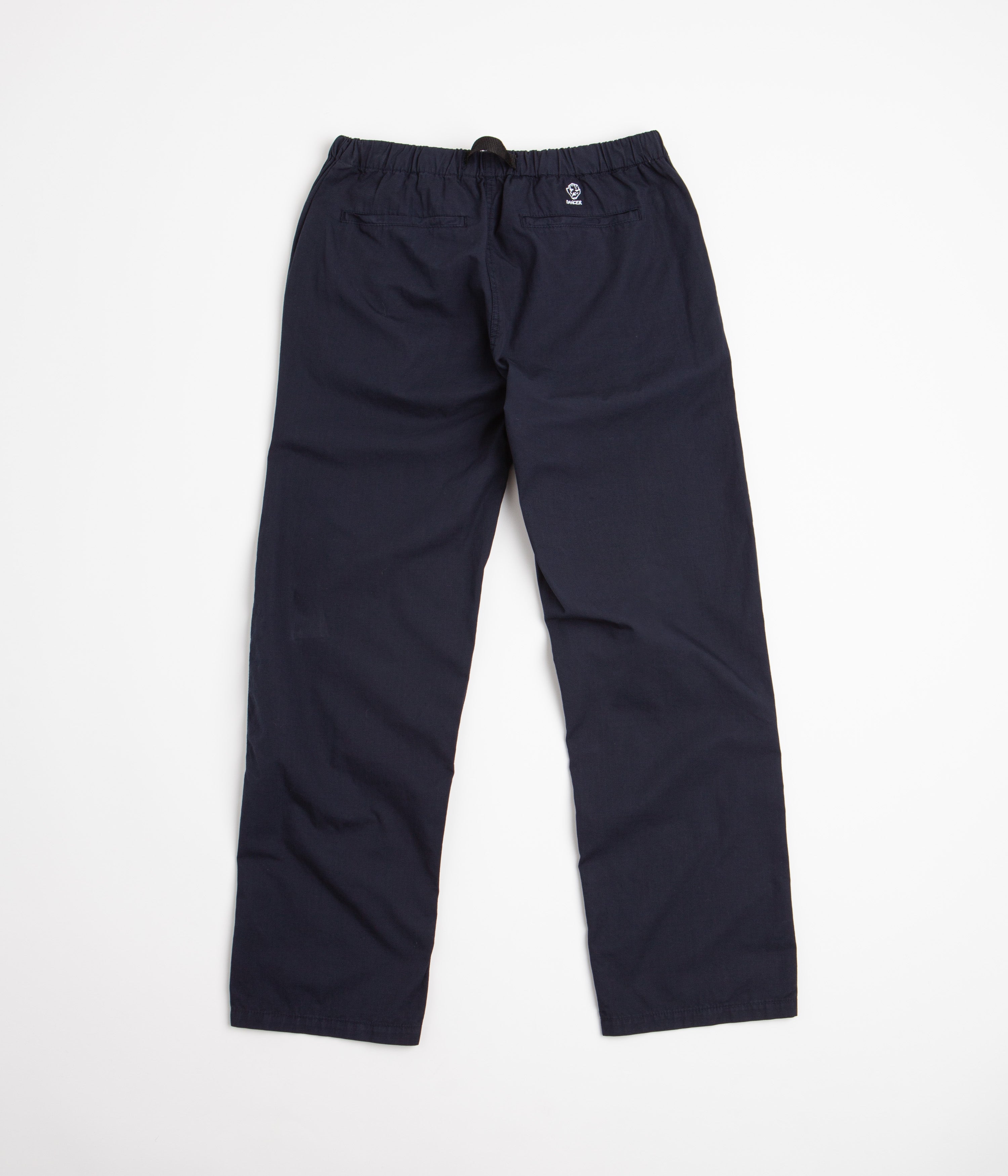 Dancer Dark Navy Belted Simple Pants - Skate Style