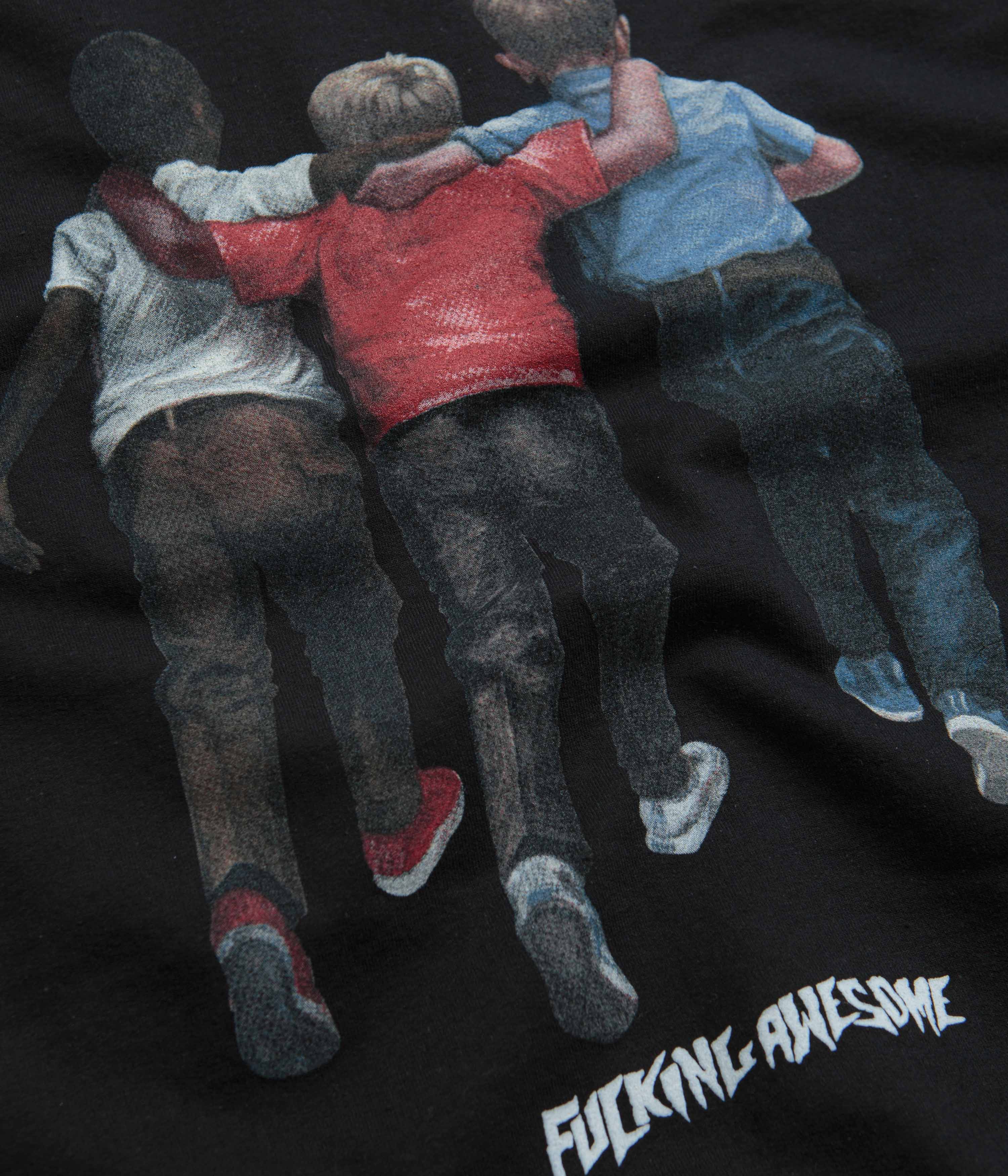 Fucking Awesome 'Kids Are Alright' Black Crewneck Sweatshirt - A Must - Have!