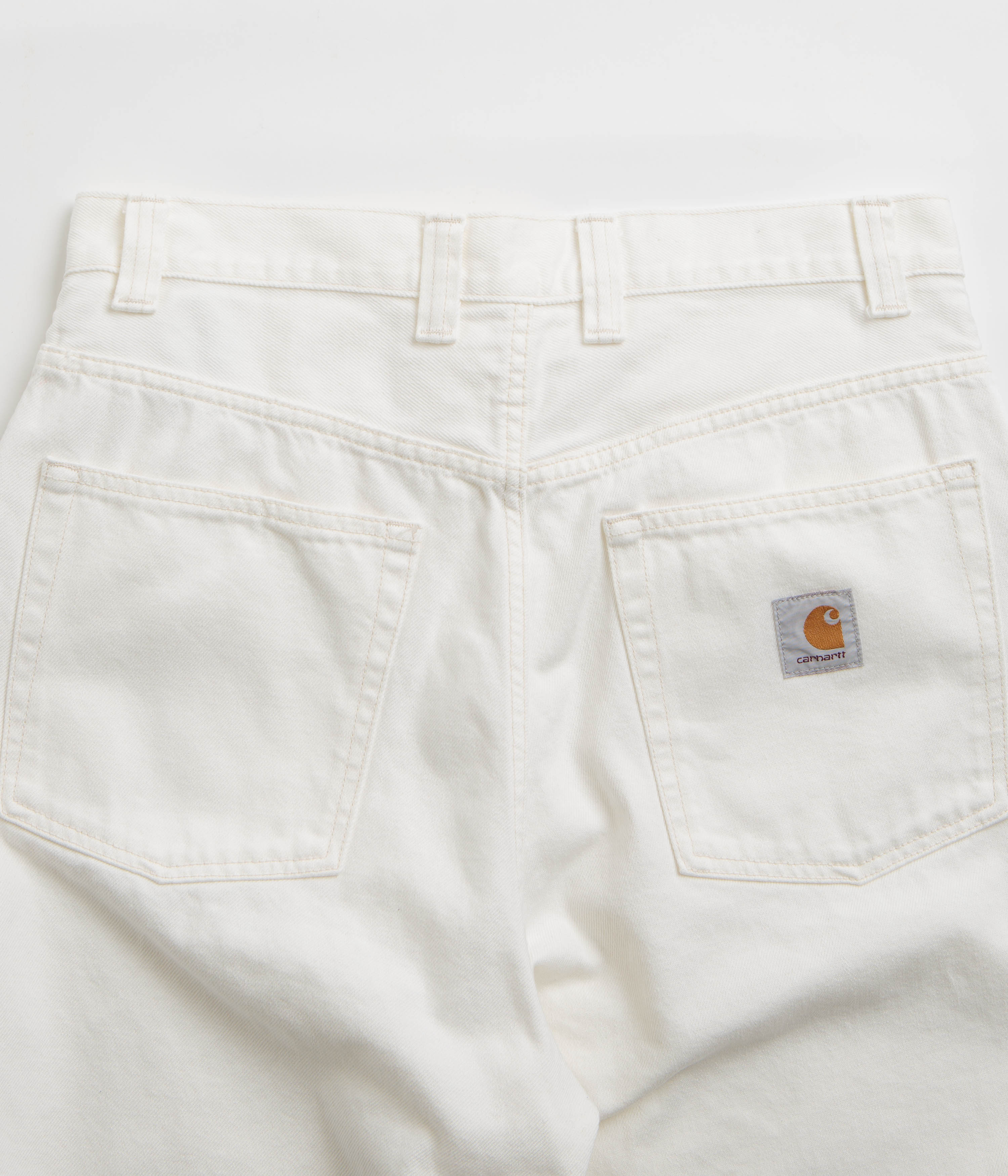 Carhartt Brandon Pants - Stunning White Rinsed