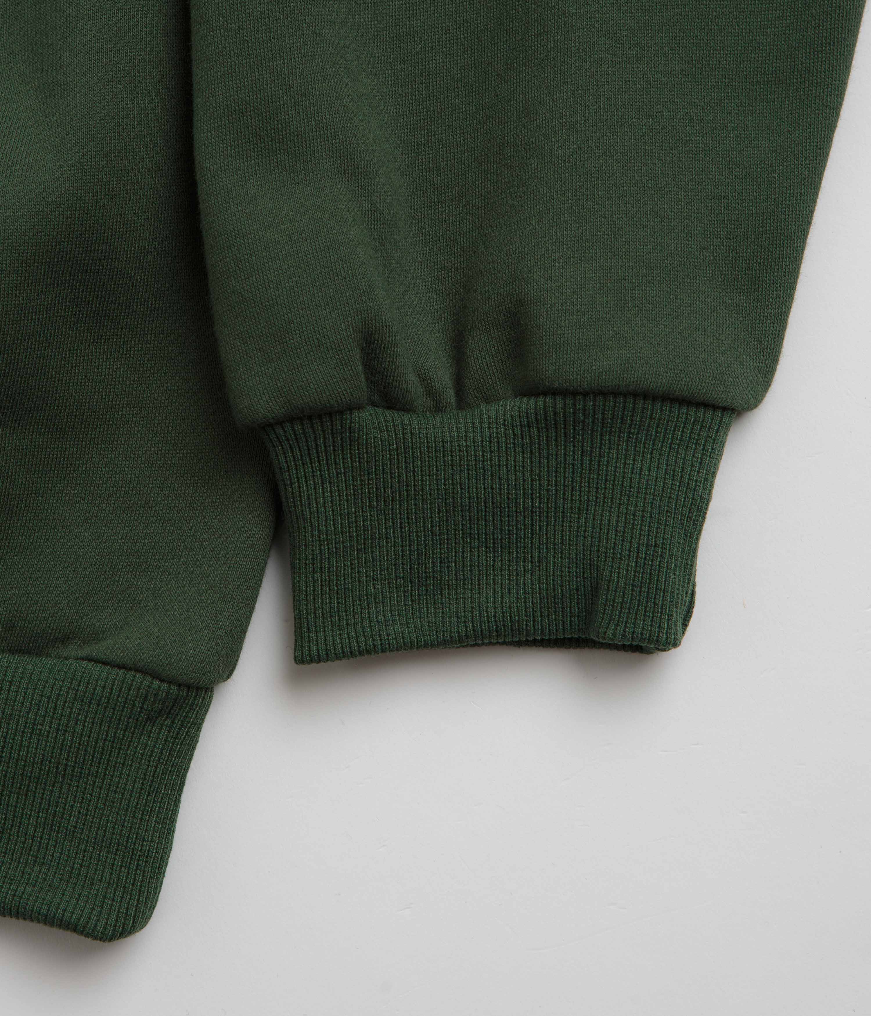 Butter Goods Device Crewneck Sweatshirt - Stunning Dark Green