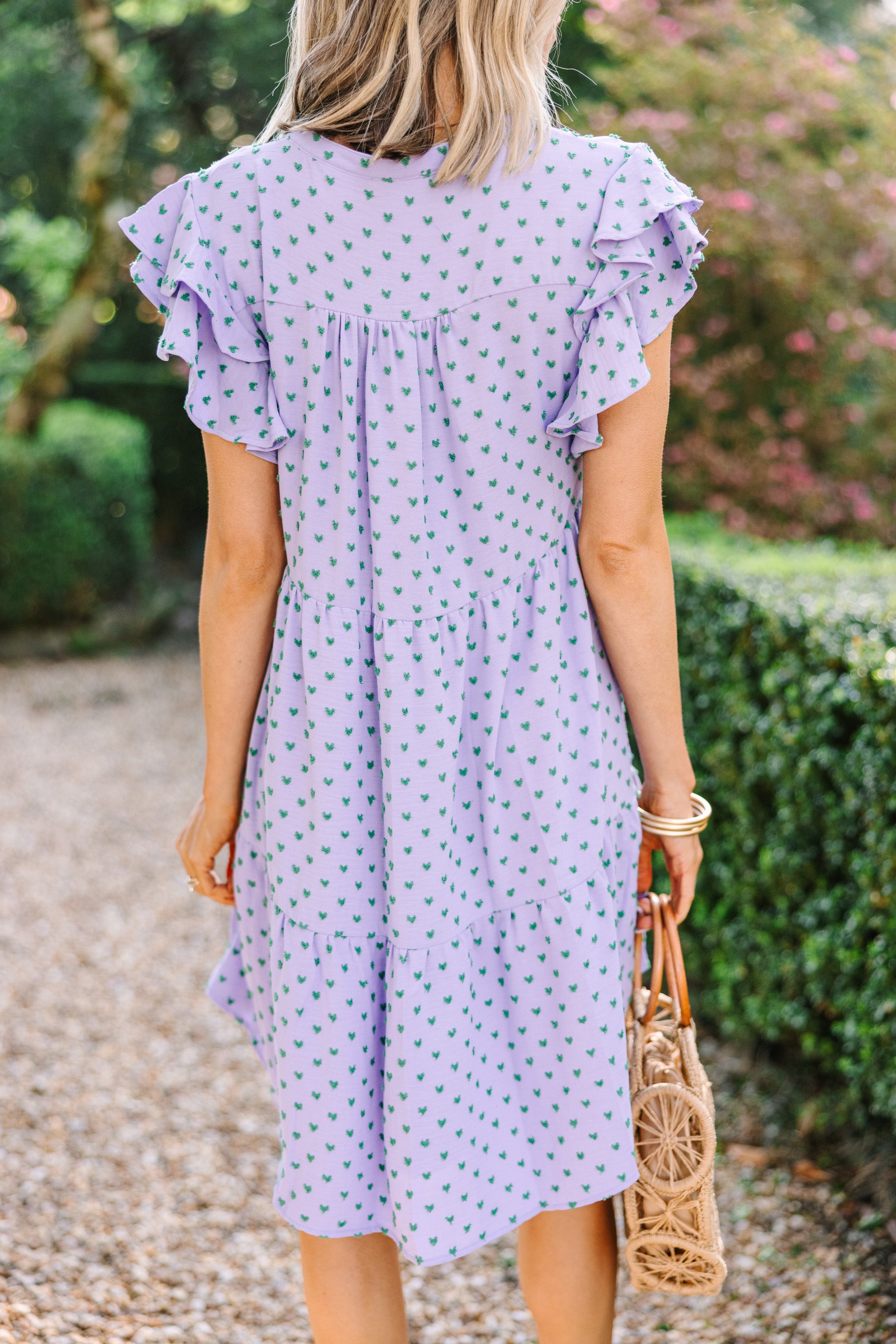Enchanting Lavender Purple Babydoll Dress - Own Your Style!