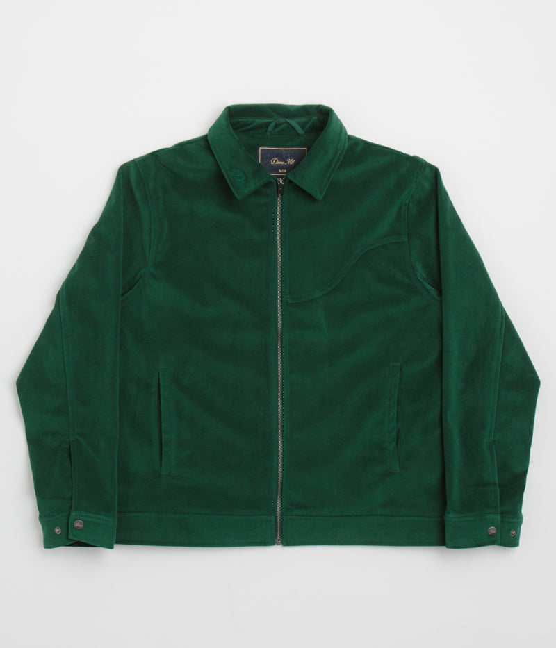 Stunning Emerald Dime Cord Zip Jacket - Grab Yours Now!