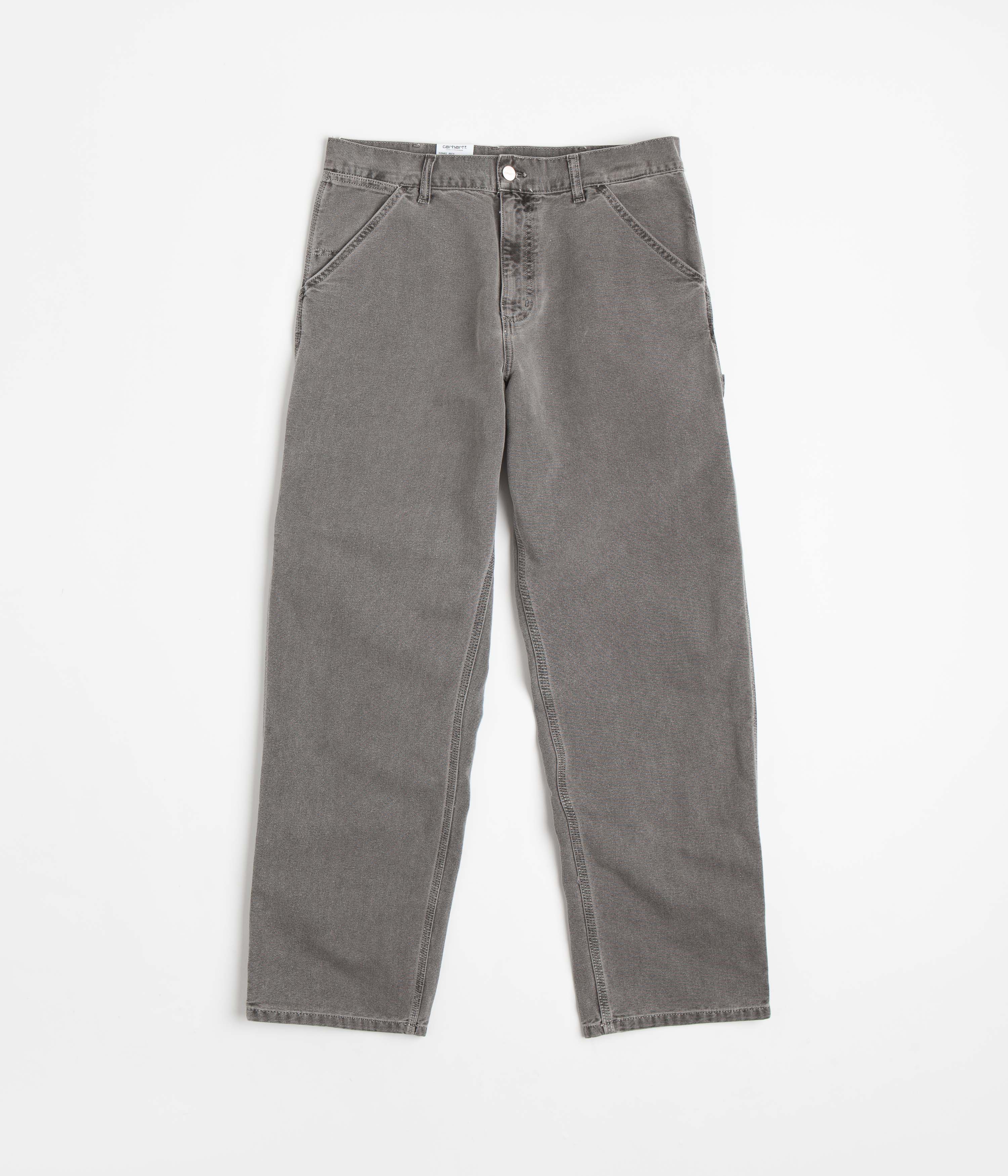 Carhartt Faded Black Single Knee Work Pants - Unbeatable Style!