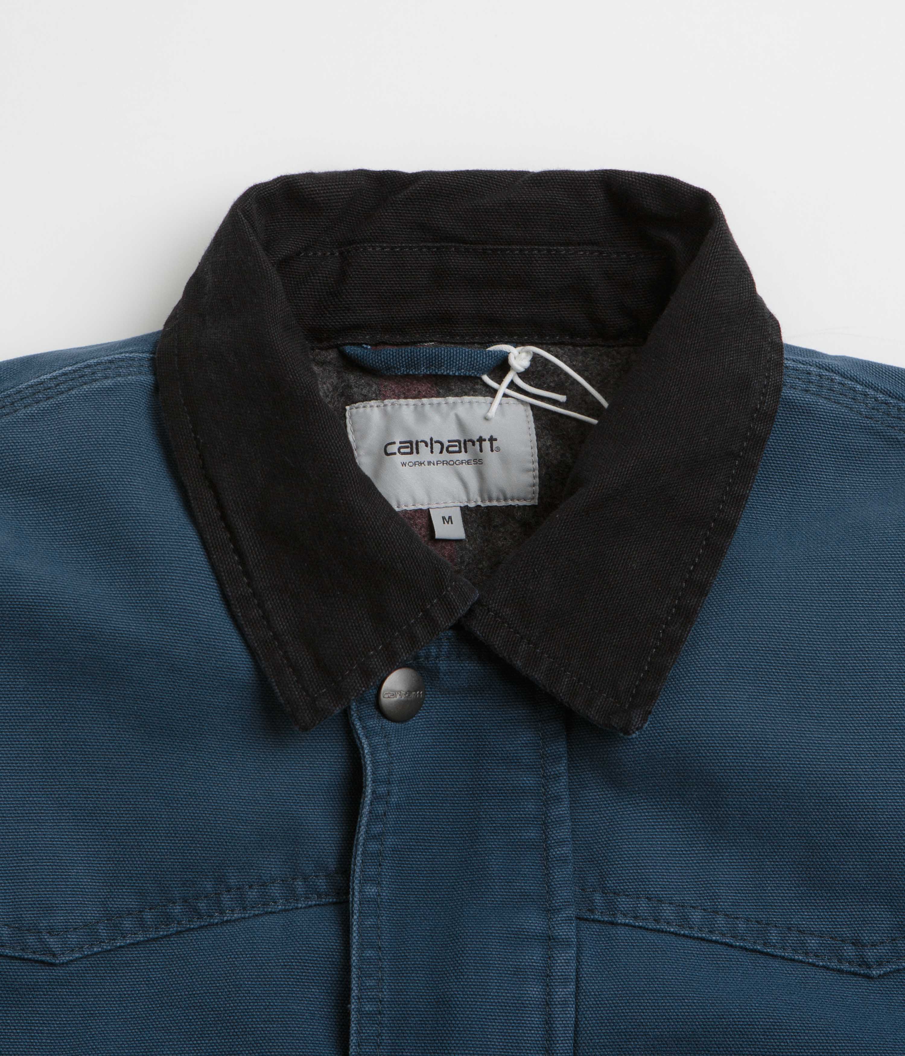 Carhartt OG Santa Fe Coat - Deep Lagoon/Black Stone: A Stylish and Durable Must-Have