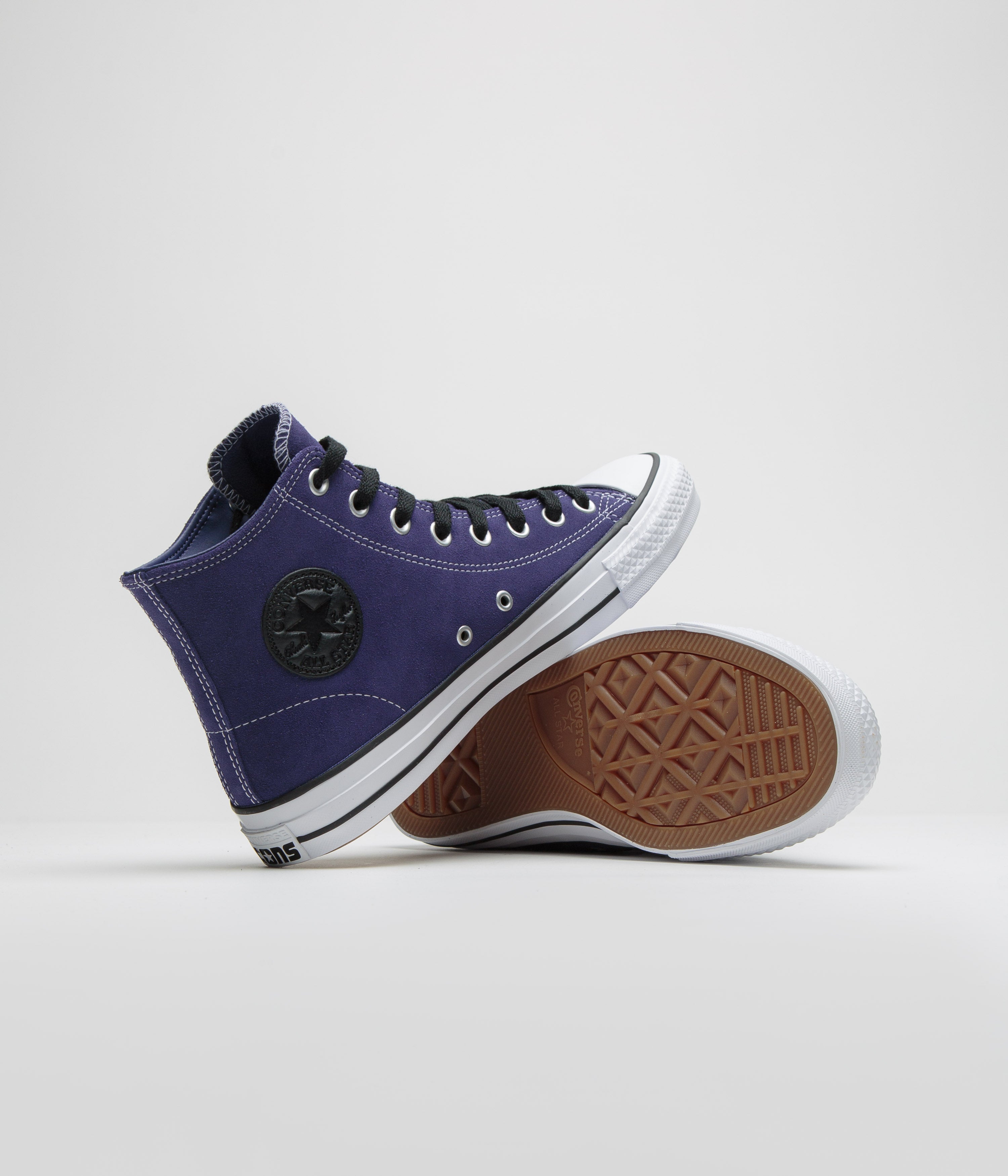 Converse Cons CTAS Pro Suede Shoes - Irresistible Fresh Blueberry / Black / White