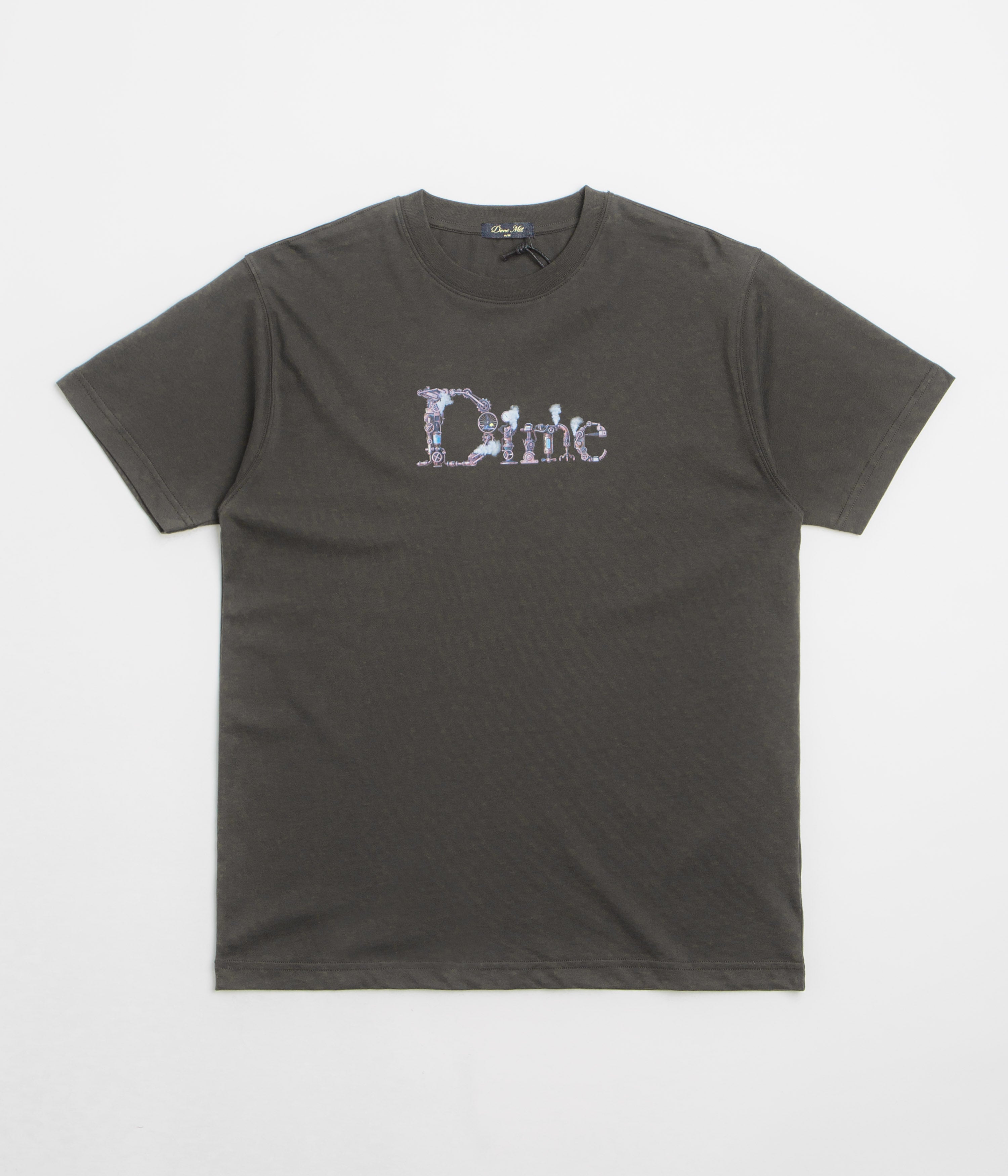 Dime's Stunning Vintage Black Steampunk T-Shirt - Grab Yours Now!
