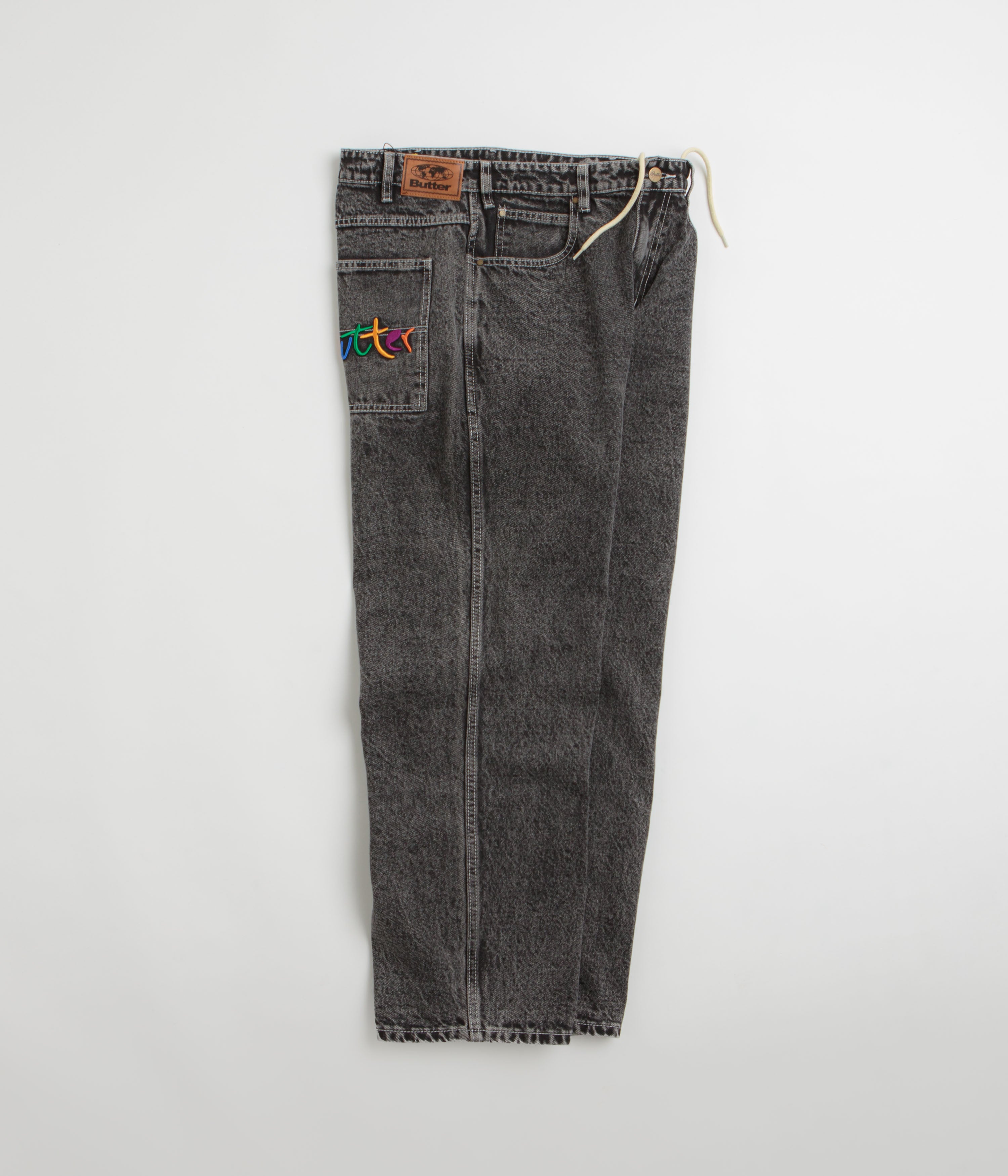 Butter Goods Washed Black Art Jeans - A Fashion Must-Have!