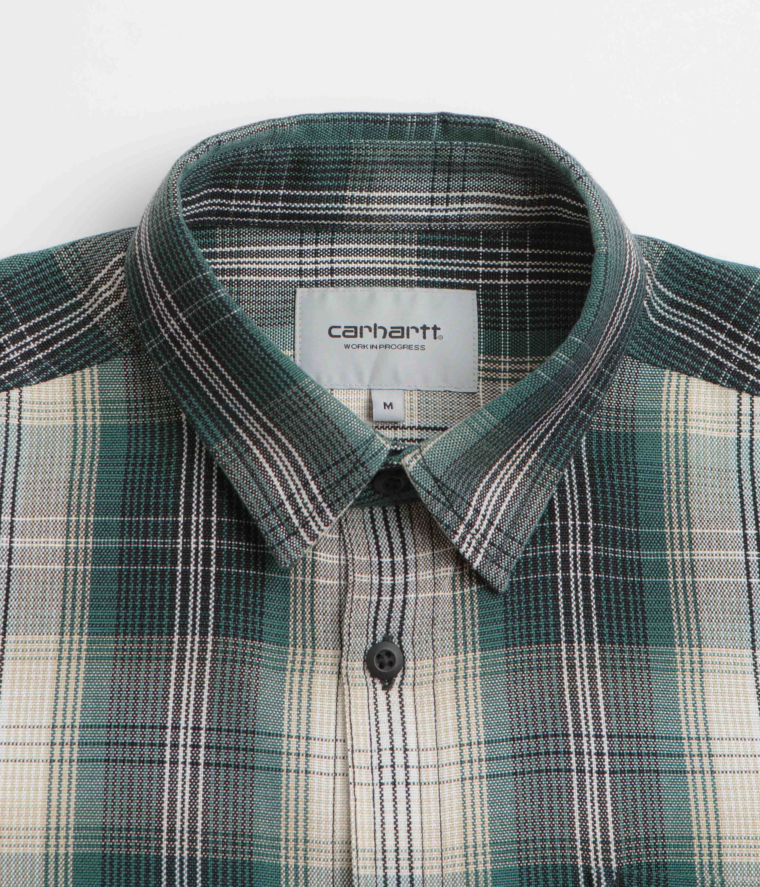 Carhartt Blanton Shirt - Stunning Blanton Check in Malachite