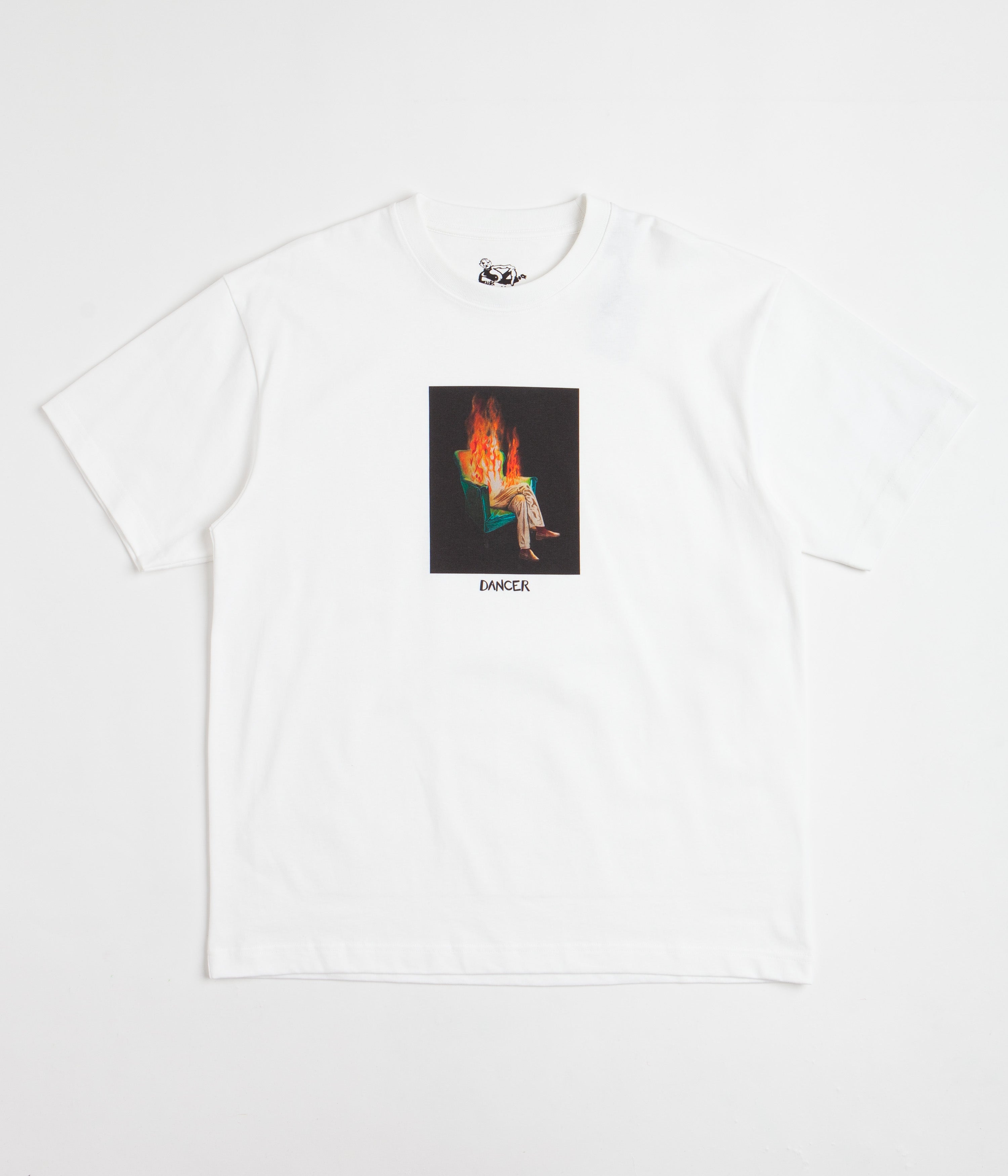 Dancer's Stunning White Burning T-Shirt