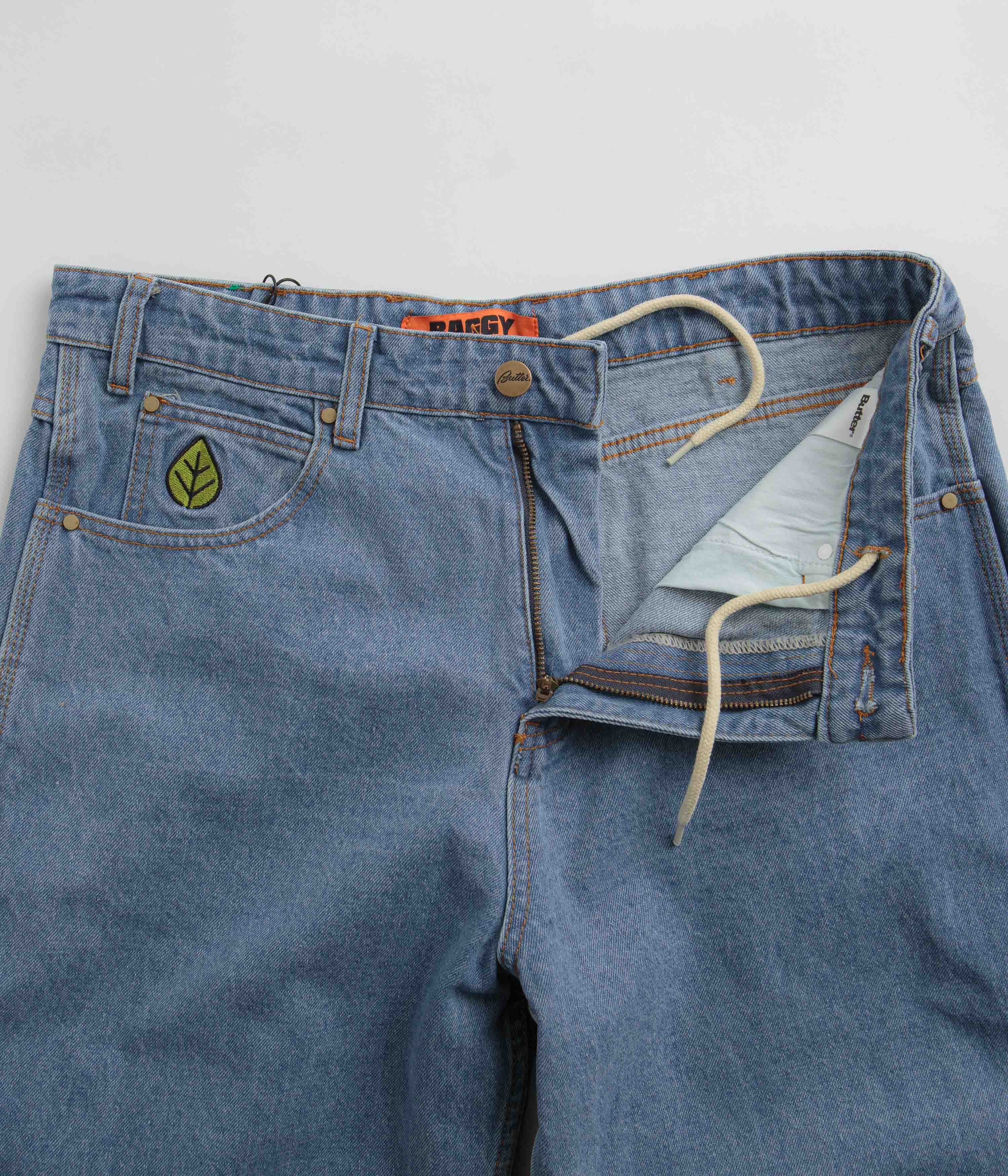 Butter Goods Weathergear Heavyweight Jeans - Stunning Washed Indigo