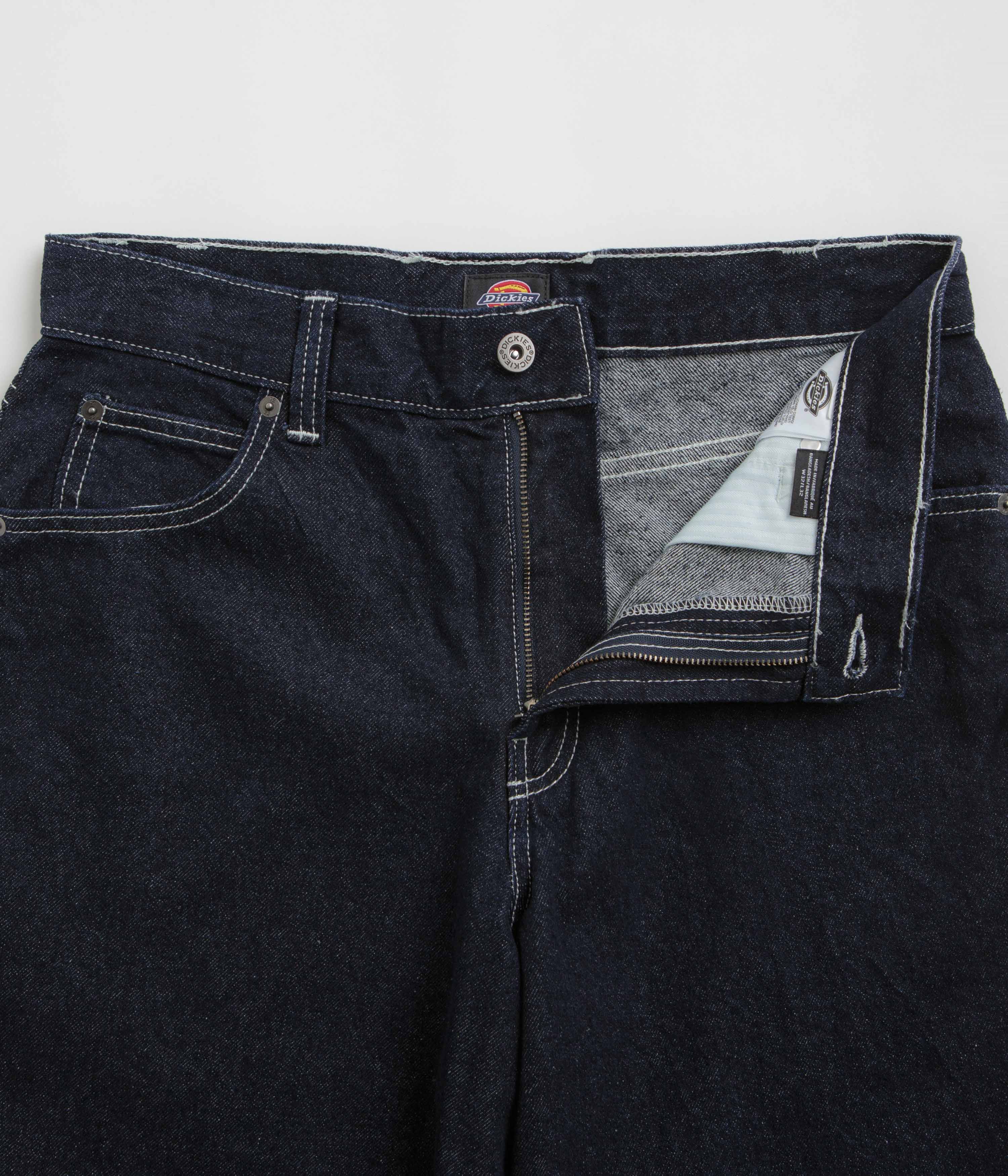 Dickies Loose Wave Rinsed Jeans - Stylish and Comfortable
