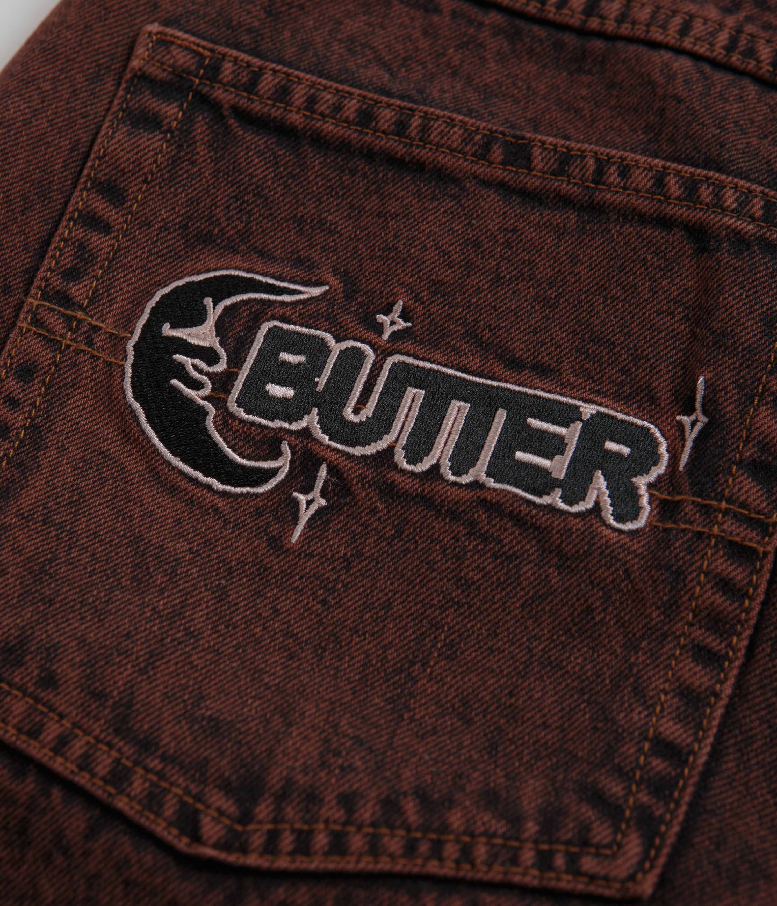 Butter Goods Brick Critter Baggy Denim Shorts - A Must-Have!