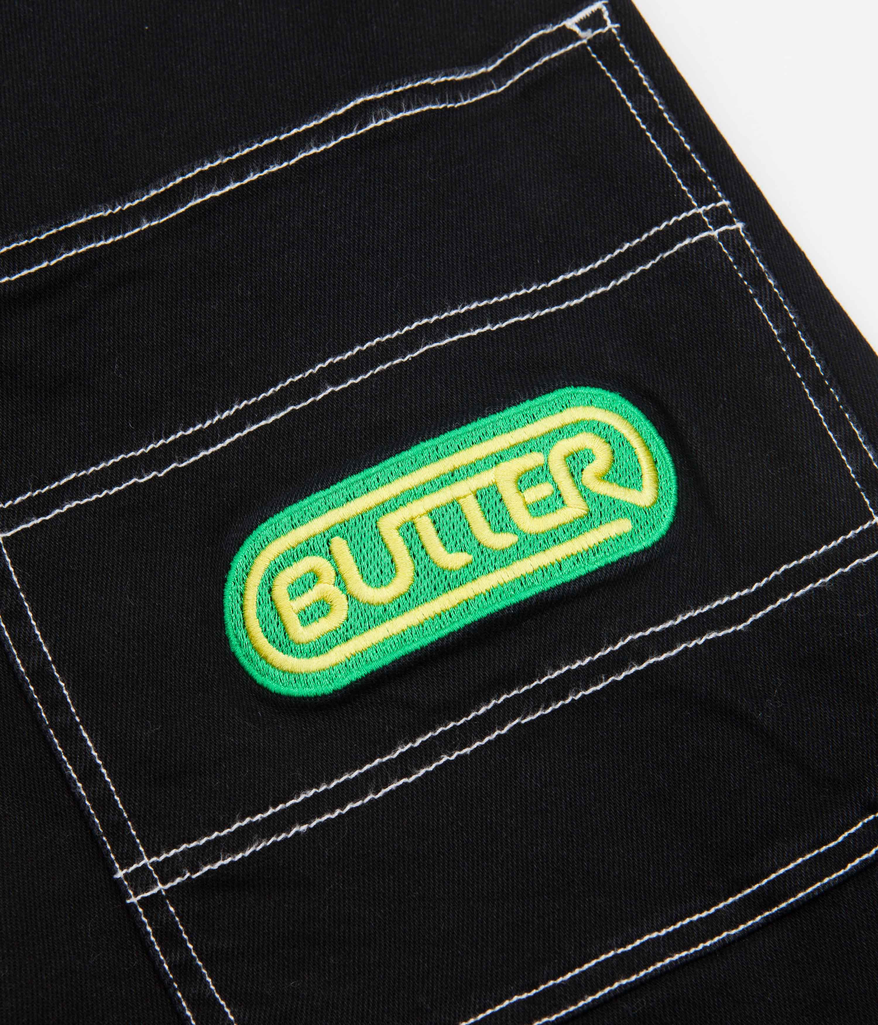 Butter Goods Black Baggy Cargo Shorts - An Urban Style Essential
