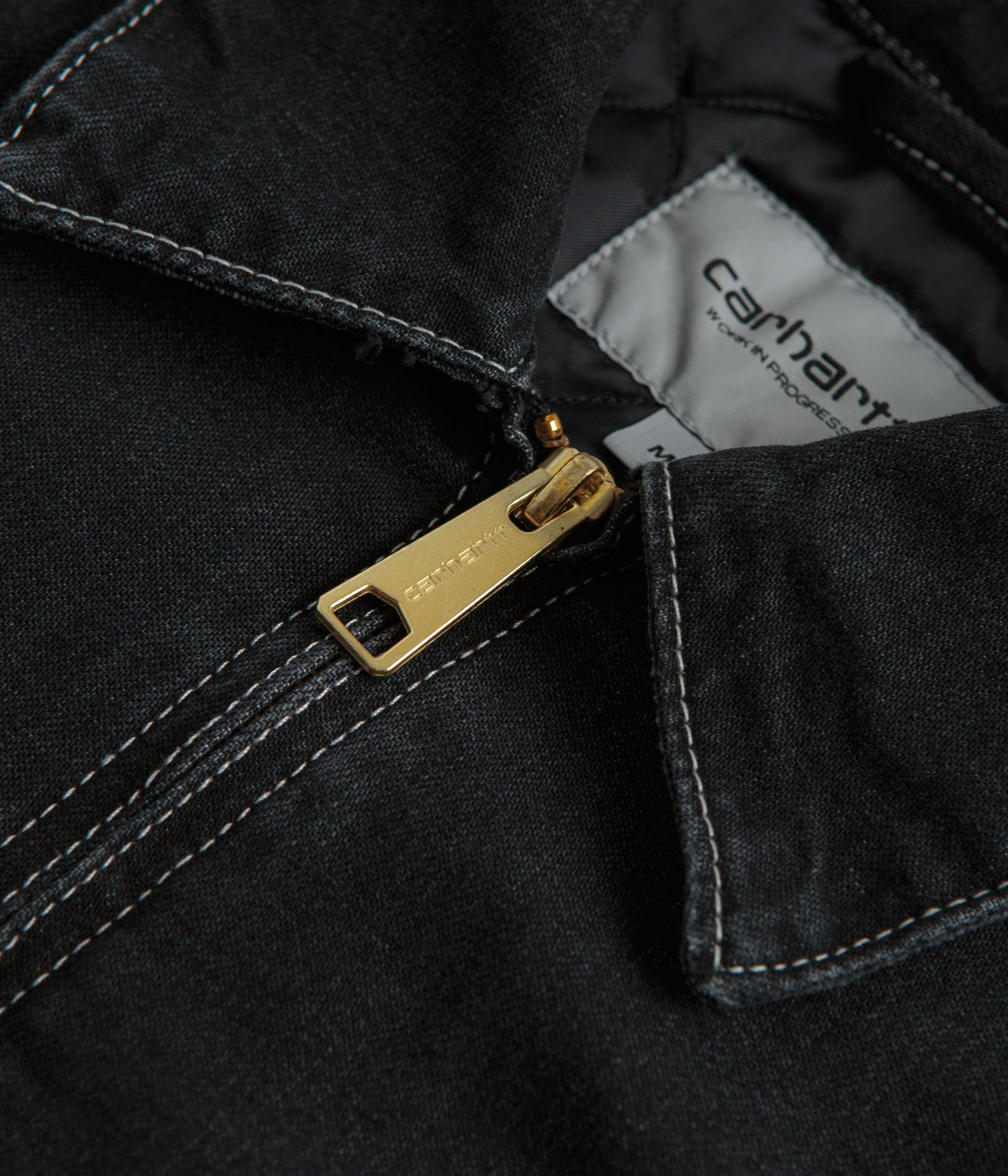Carhartt OG Detroit Jacket - Stunning Black Stone Wash