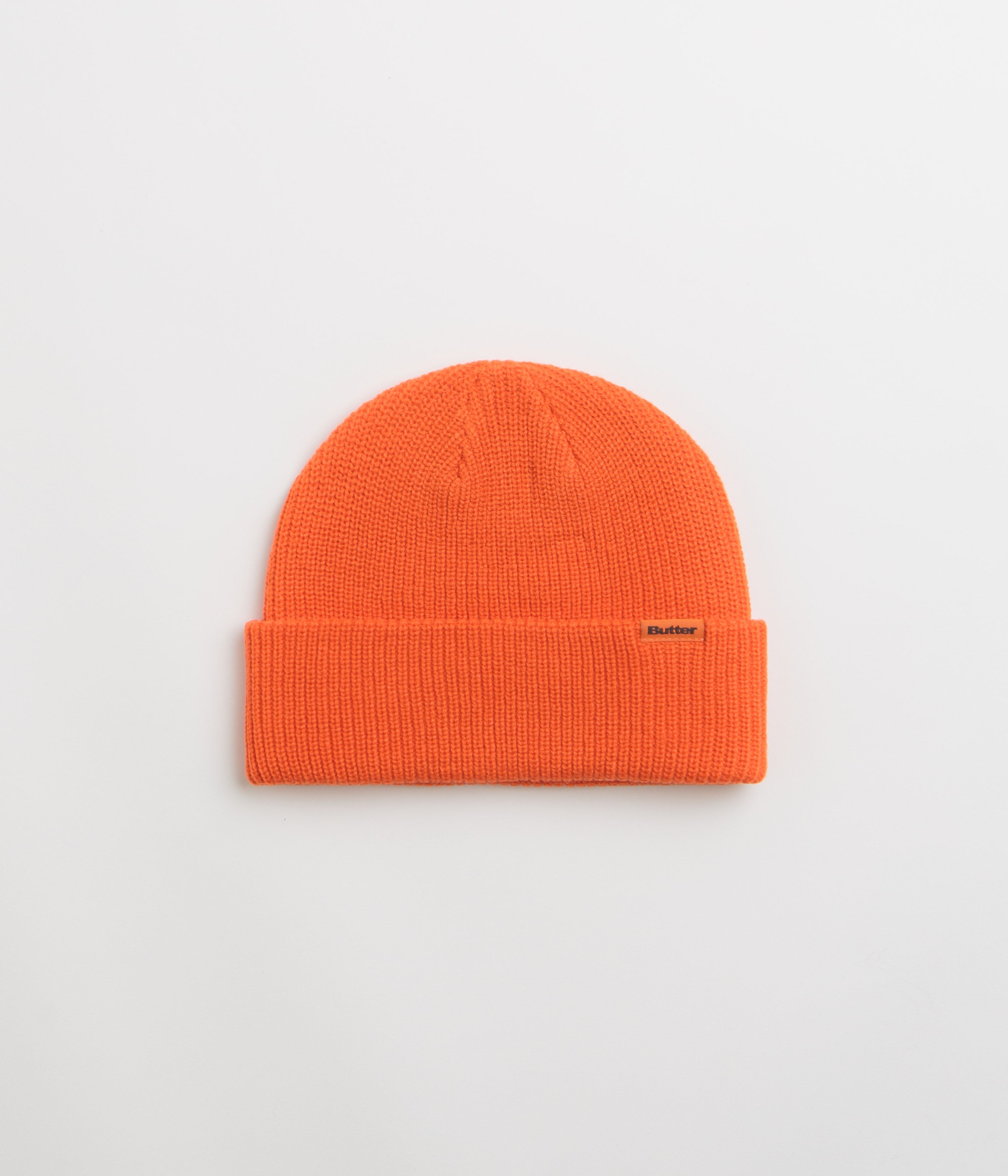 Butter Goods Stunning Orange Tall Wharfie Beanie - Grab Yours Now!