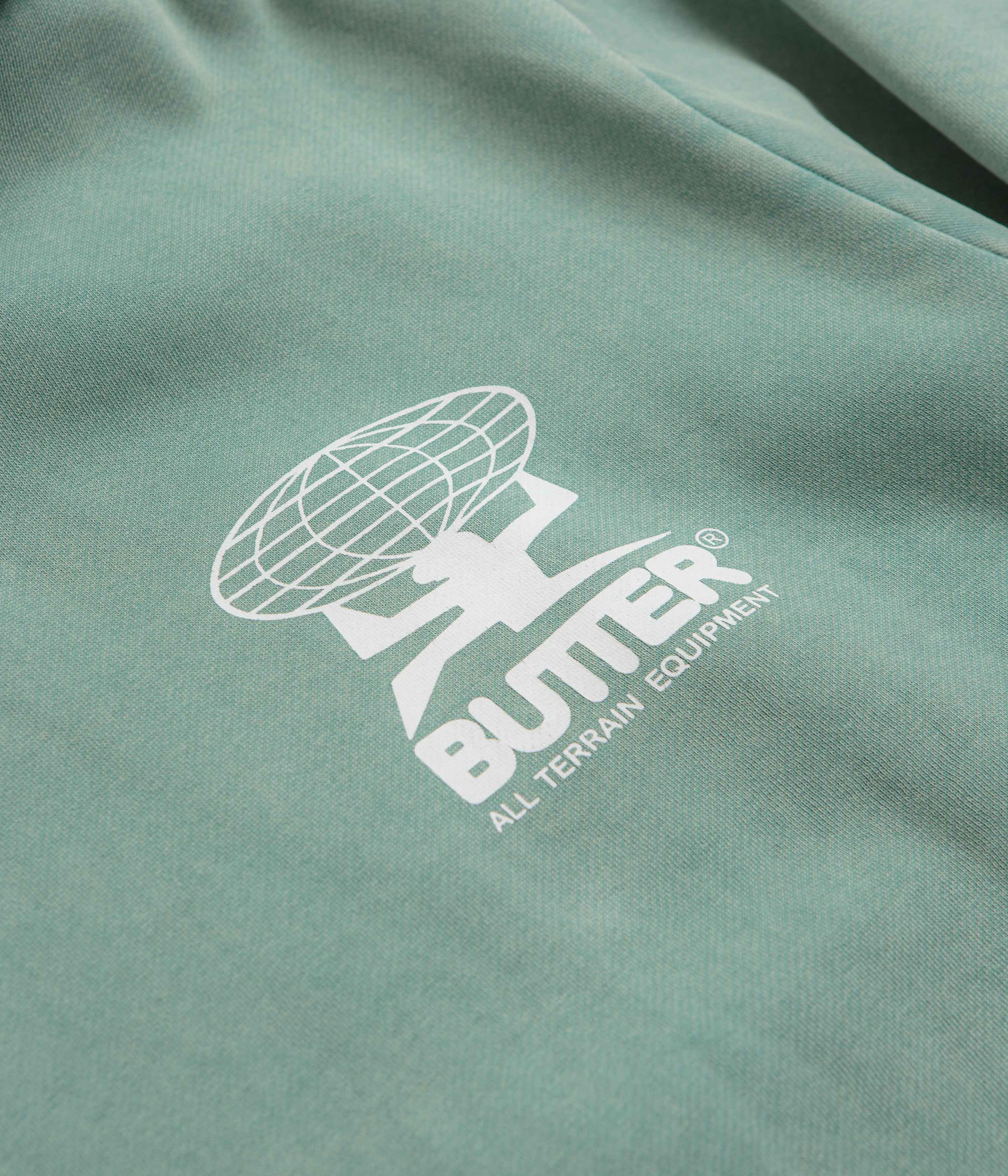 Butter Goods All Terrain Hoodie - Stunning Washed Jade